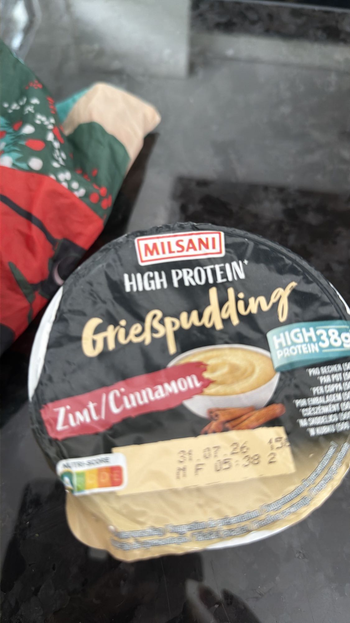 High Protein Grießpudding
