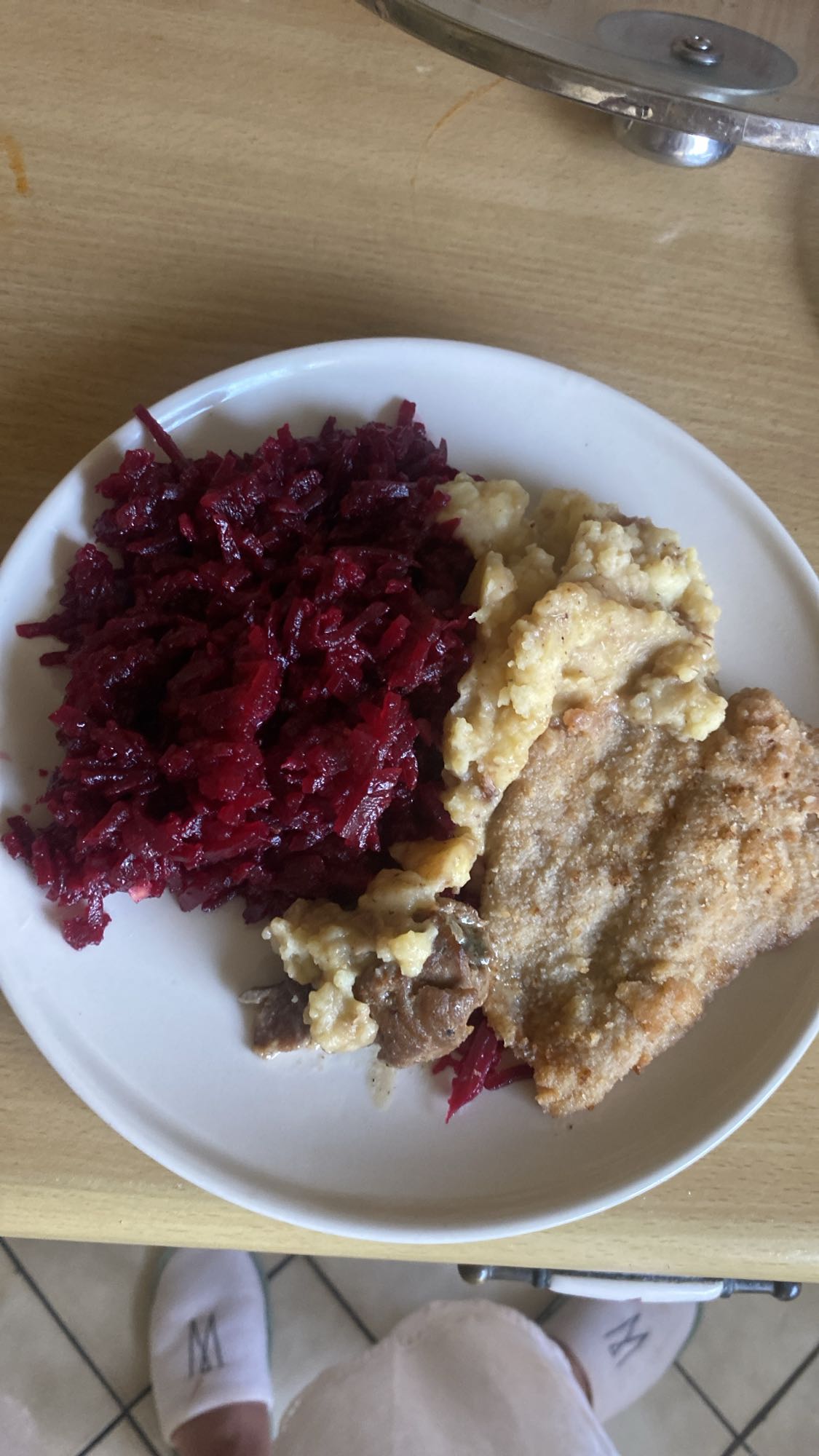 Kotlet z buraczkami