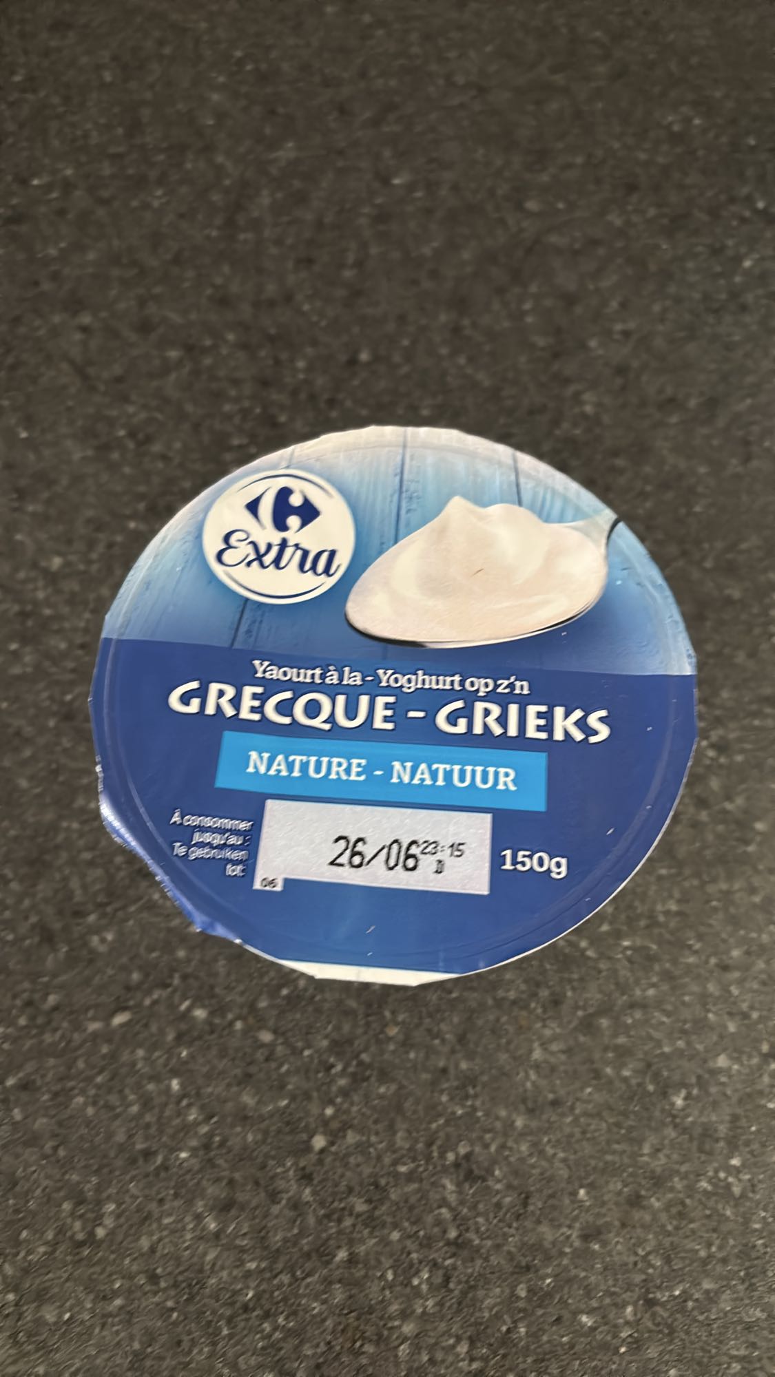yaourt grec nature