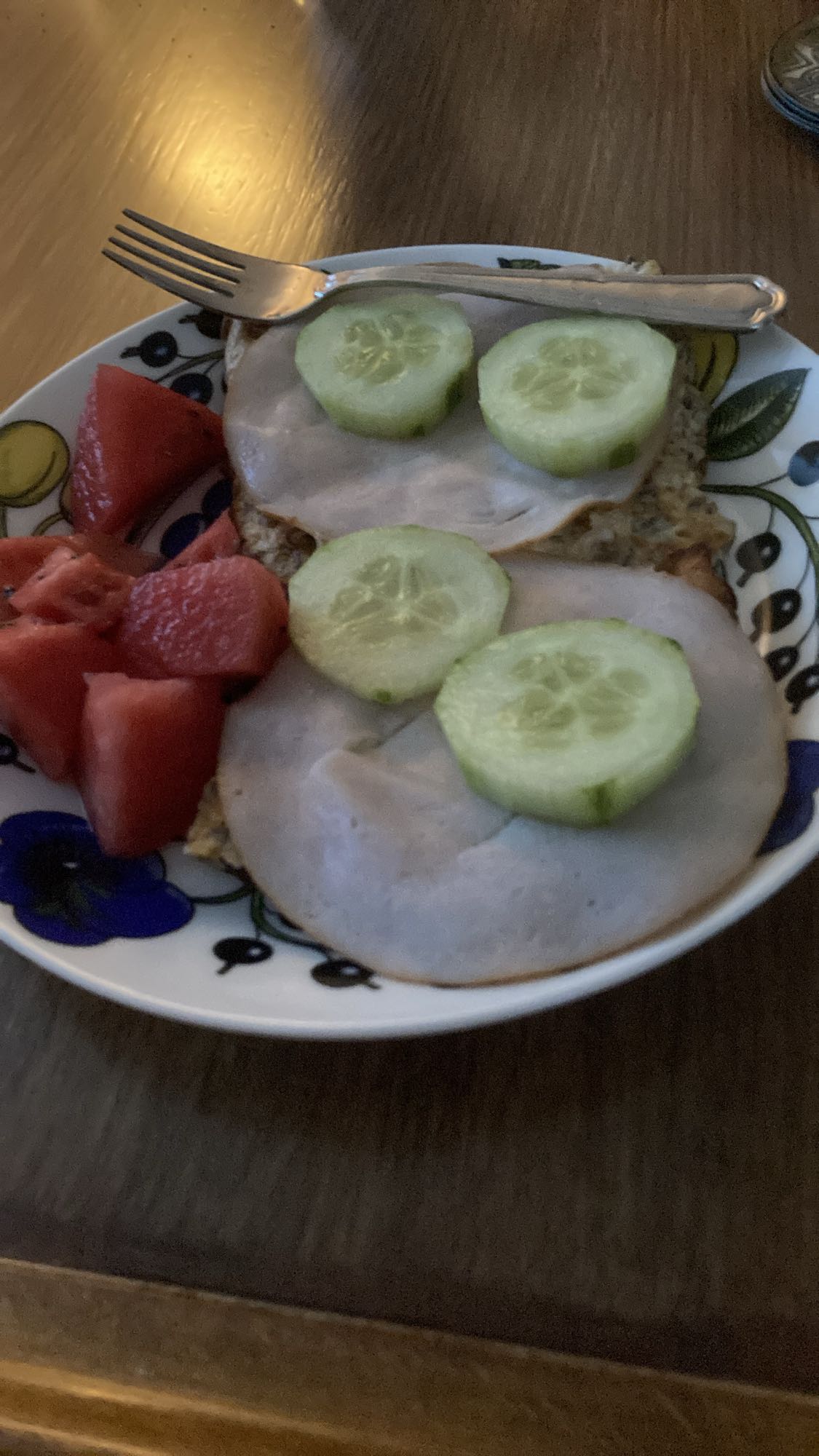 Smörgås med kalkon