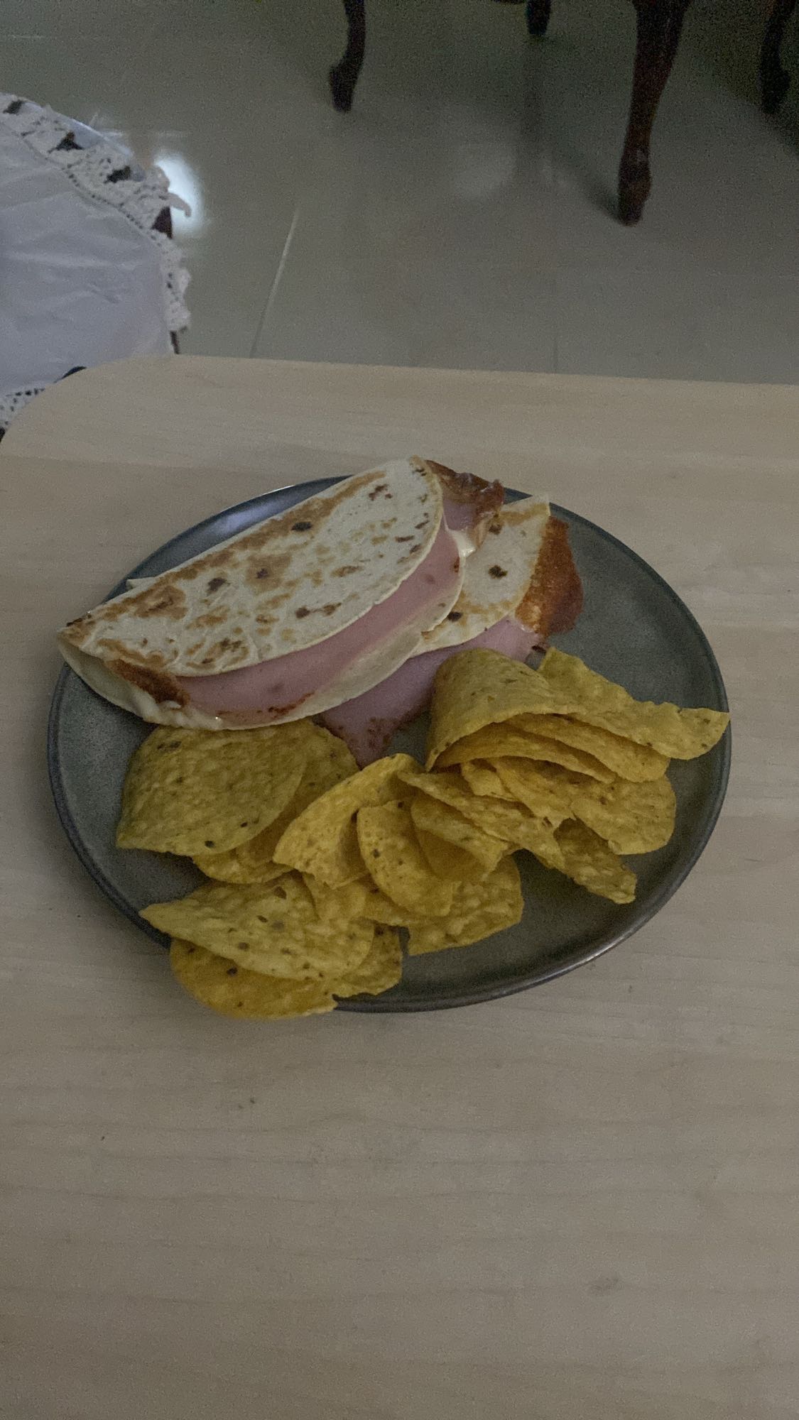 quesadillas con jamon