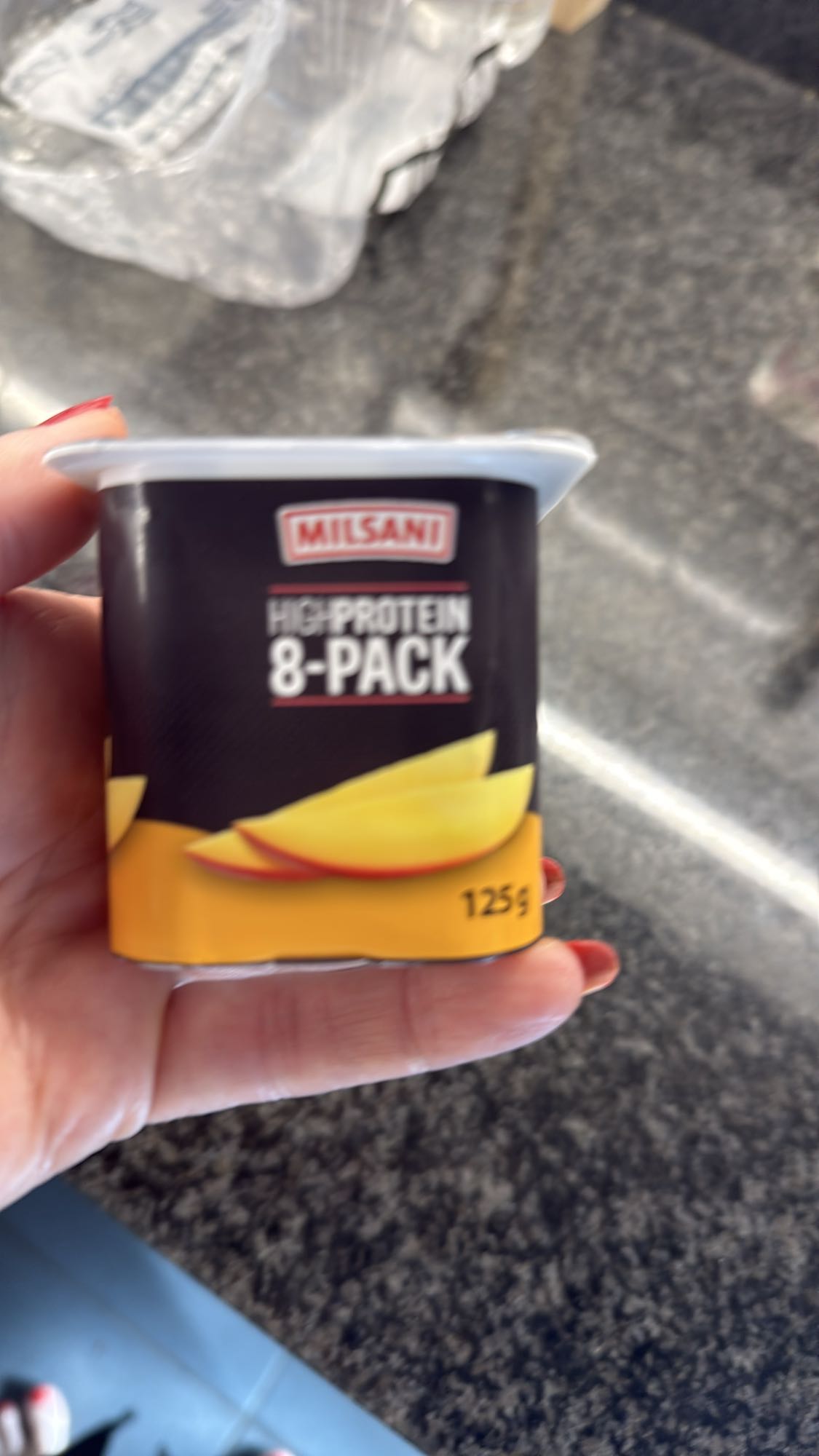 eiwitpudding mango