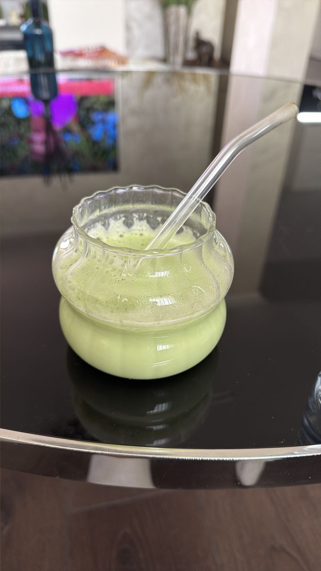 Matcha with Vanilla Almond Milk