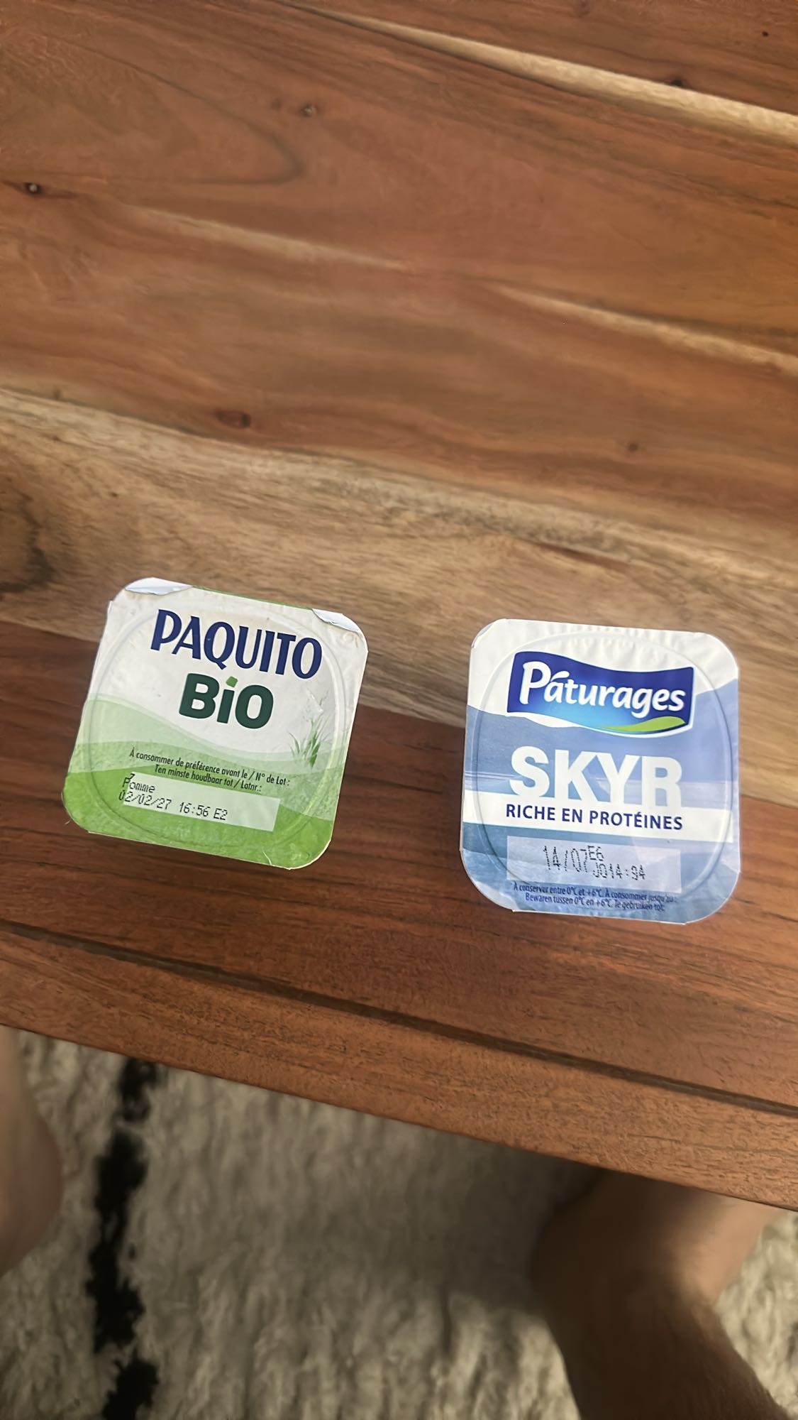 Yaourts nature et skyr