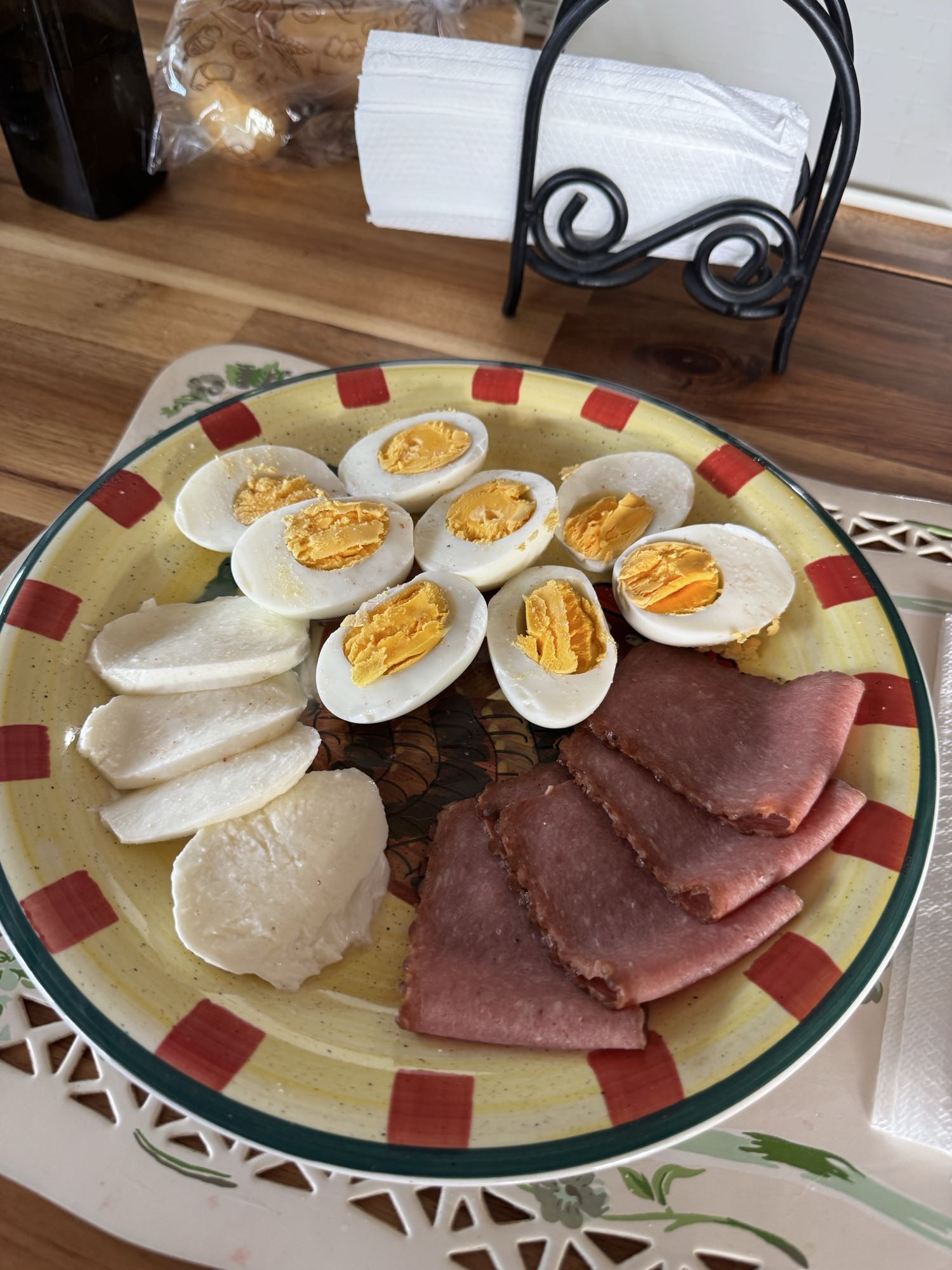 huevos con jamon y queso