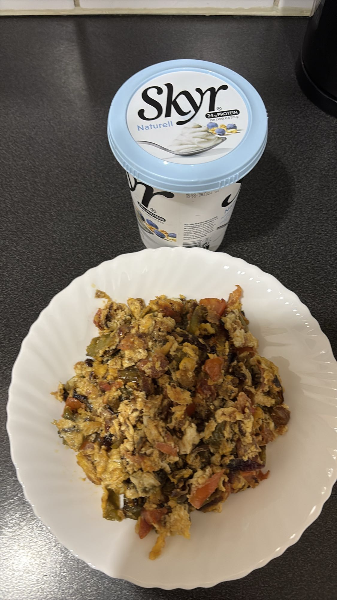 Eggerøre med skyr