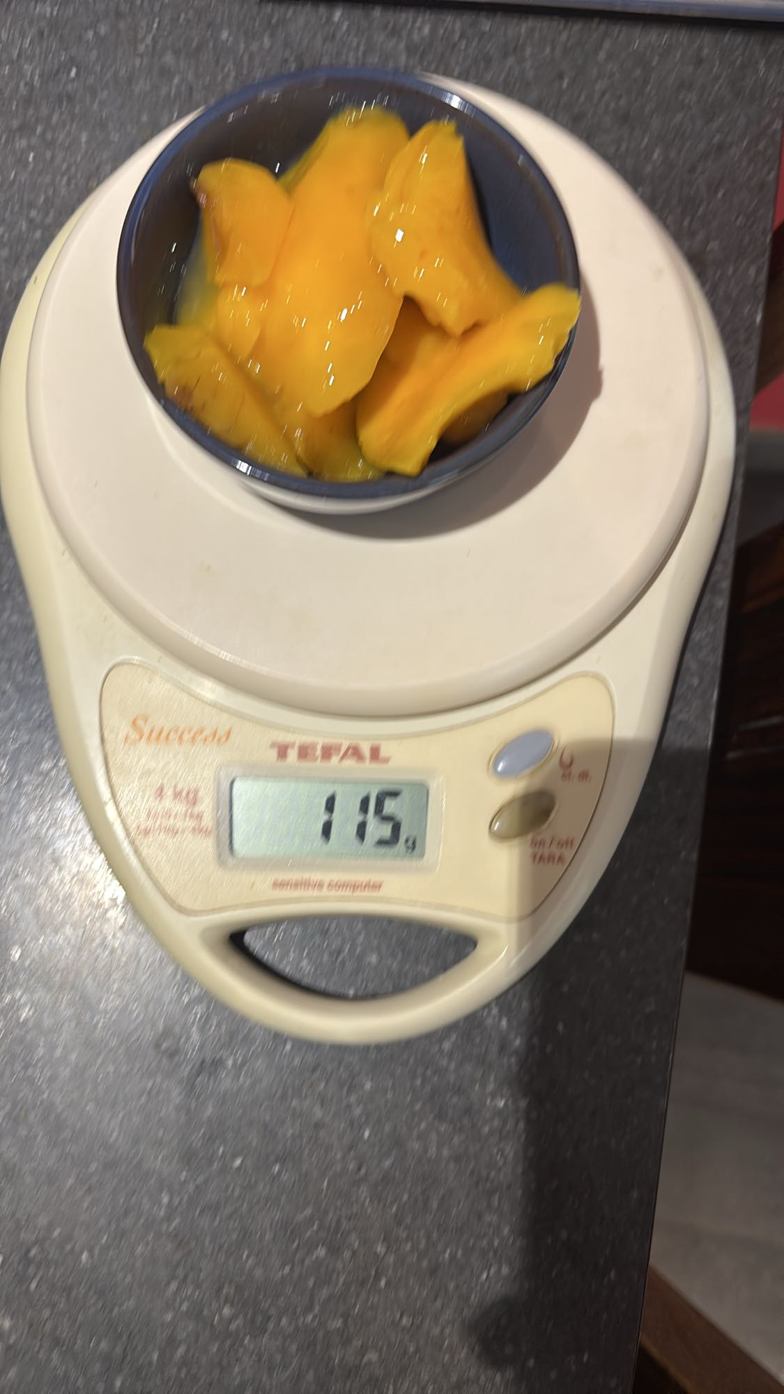 Mangue en morceaux