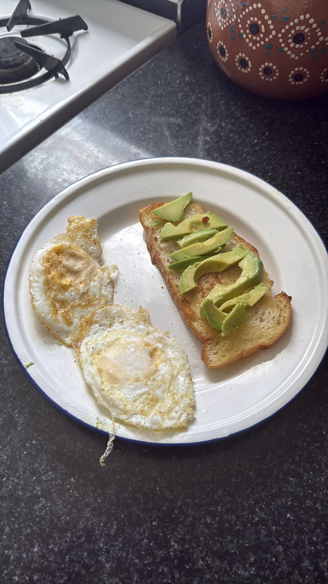 Eggs and Avocado Toast