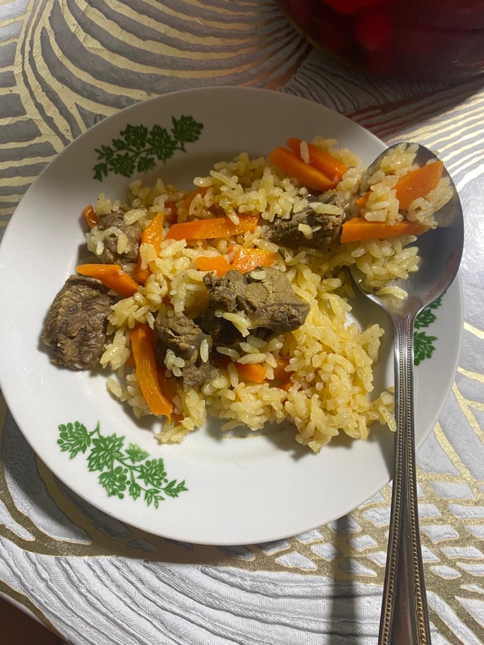 Плов с мясом