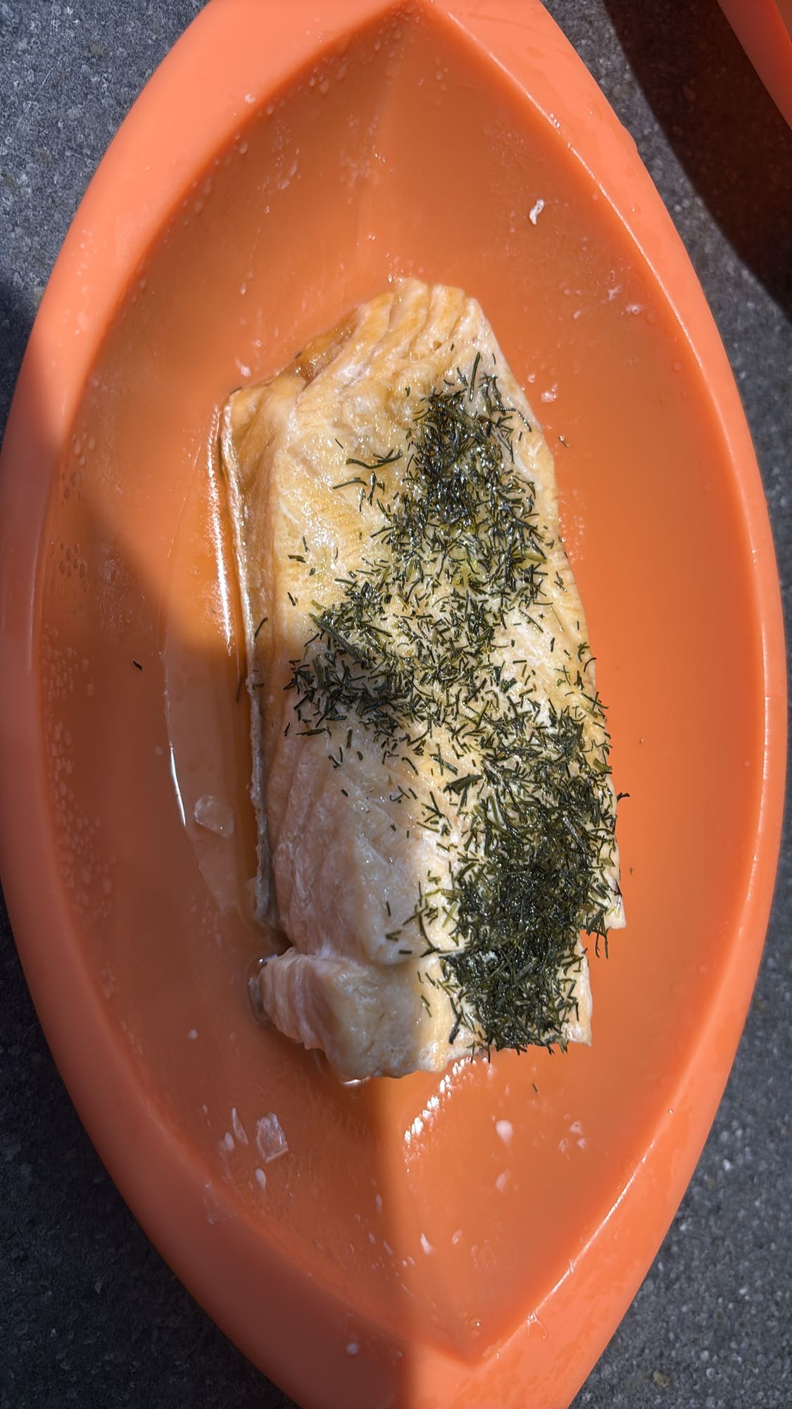 Saumon à l'aneth