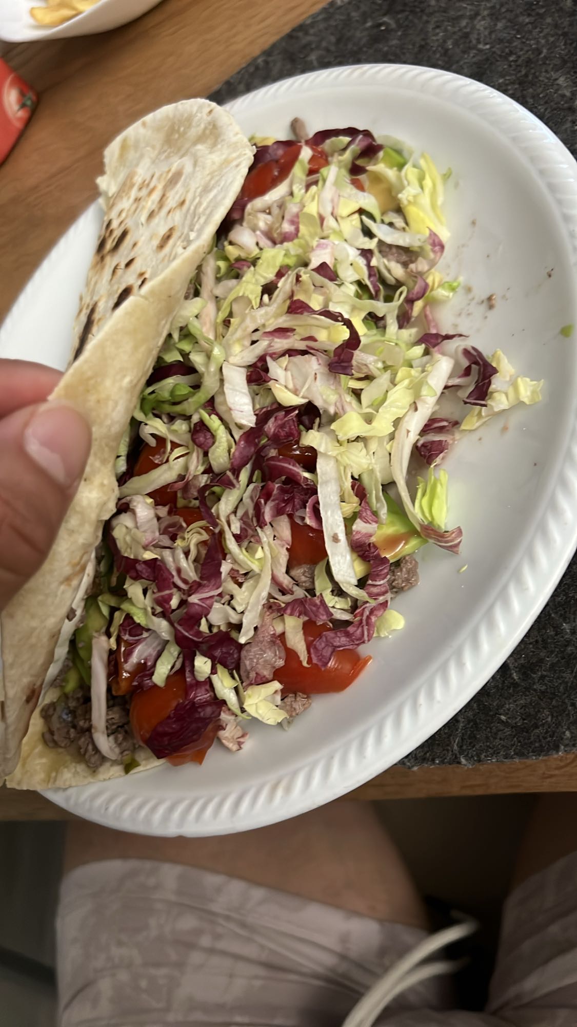 Piadina con carne