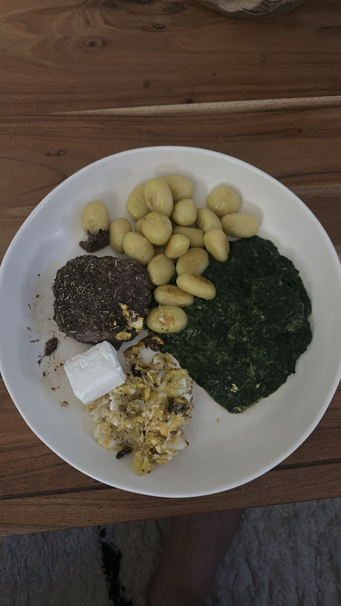 Assiette viande et légumes