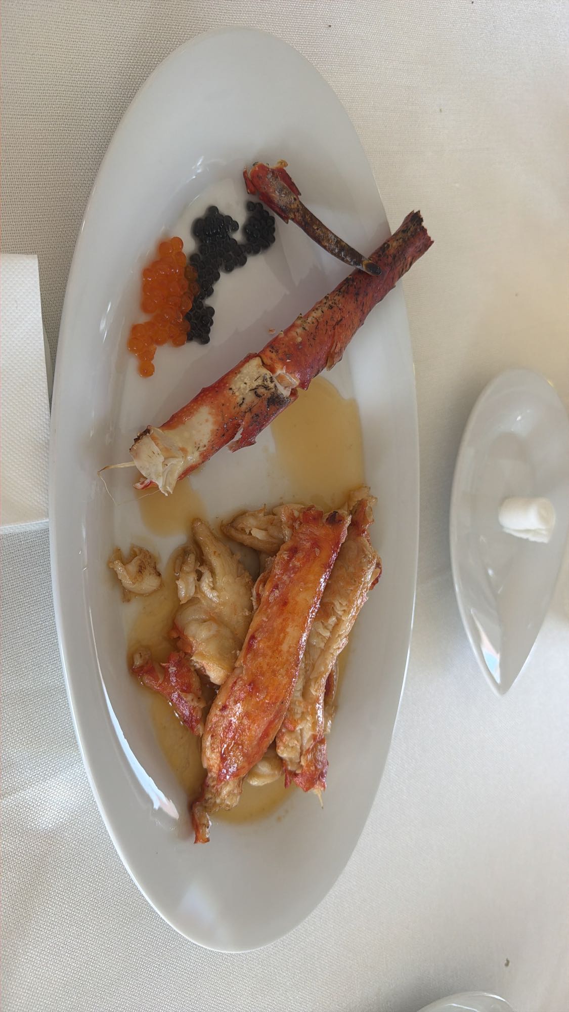 King Crab with Caviar