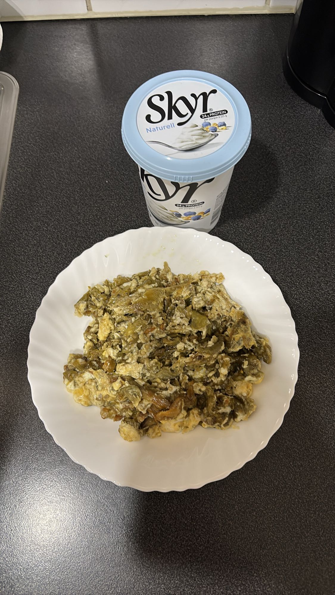 Eggerøre med skyr