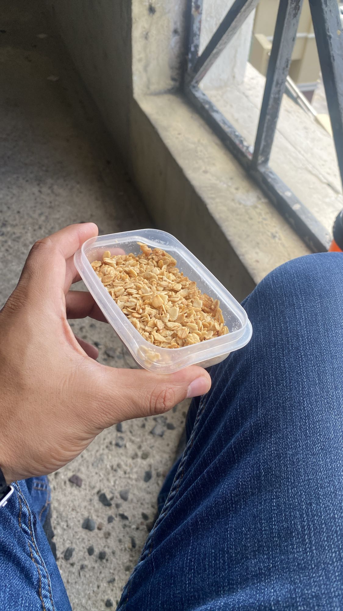 granola con maní