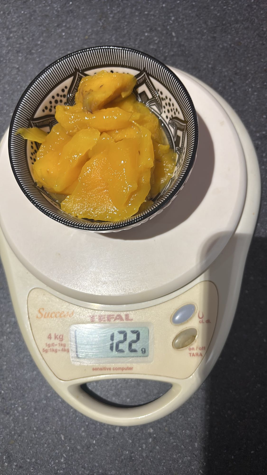 Mangue en morceaux