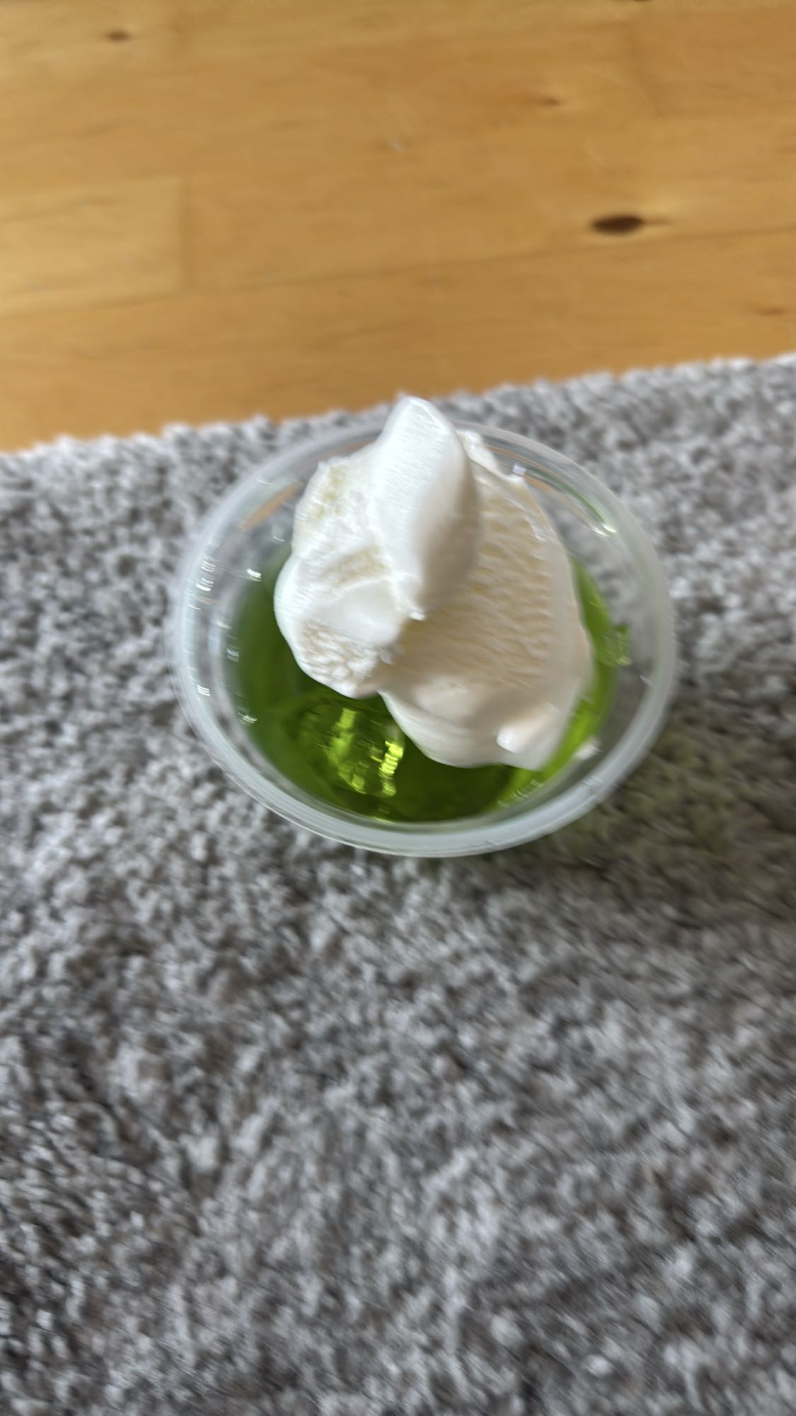 Green Jelly Sundae