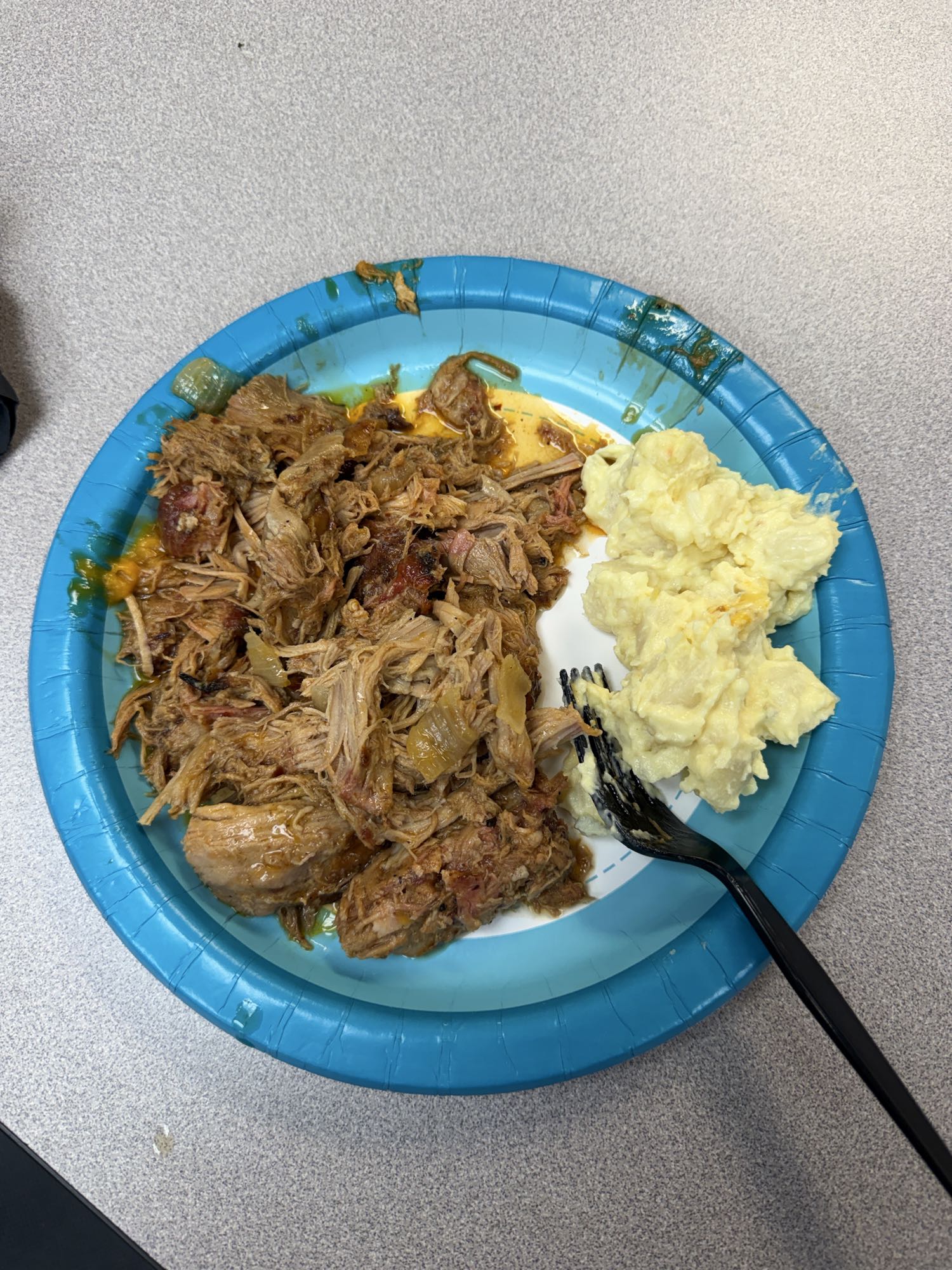 Pulled Pork Potato Salad