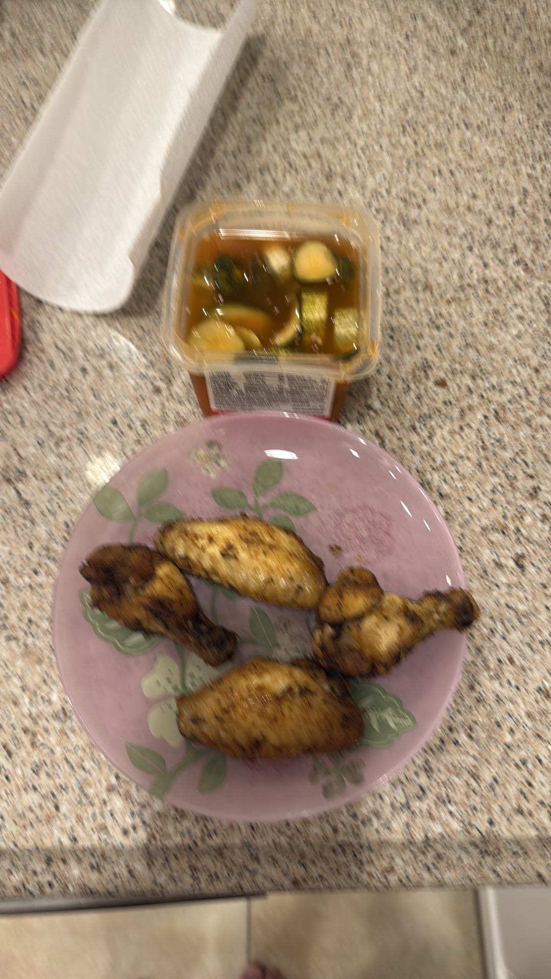 Chicken Wings with Pickles