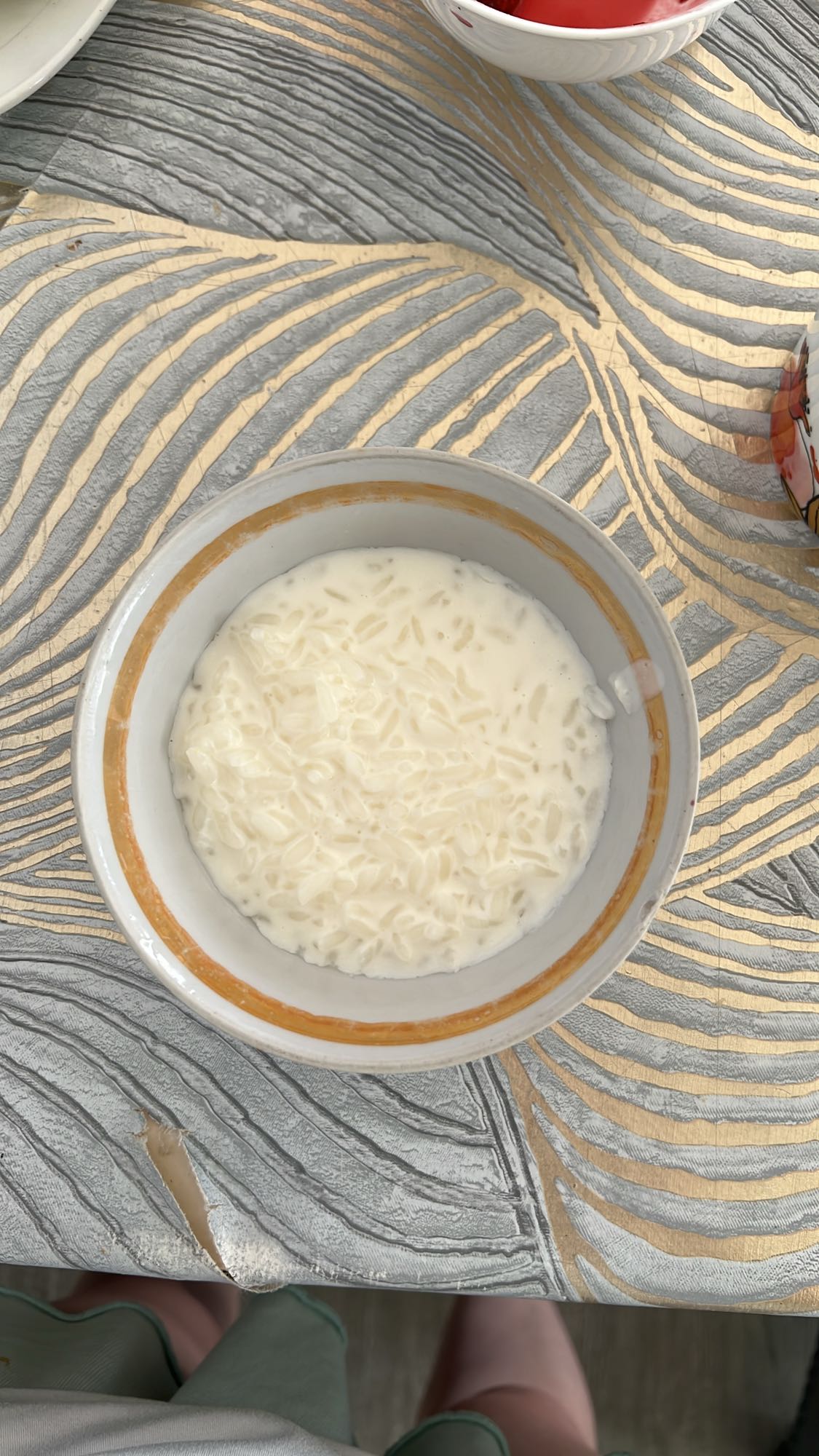 Молочный рисовый суп