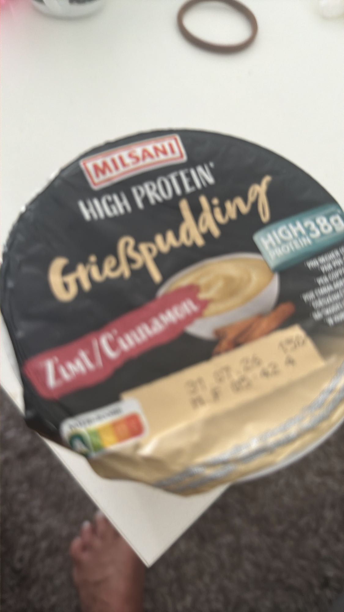 Zimt Grießpudding