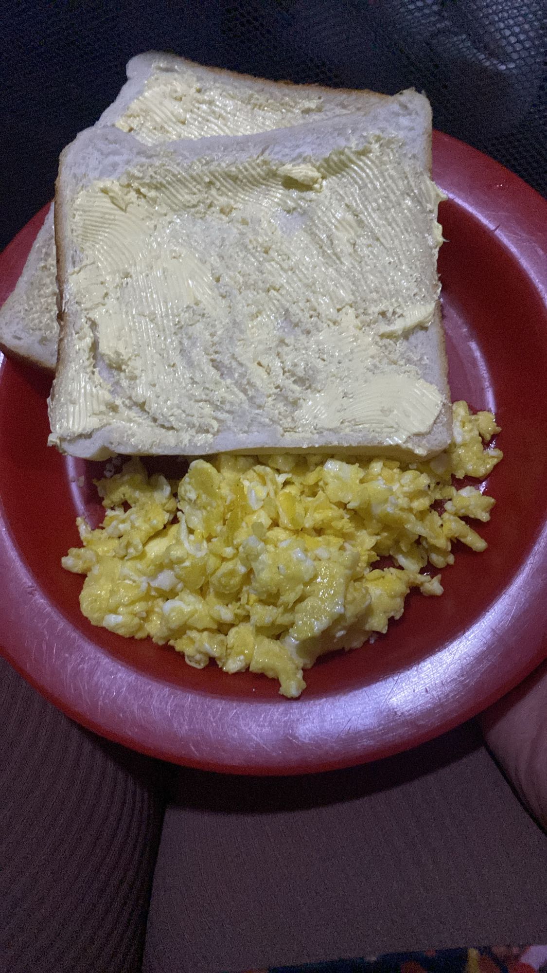 Butter Toast and Eggs