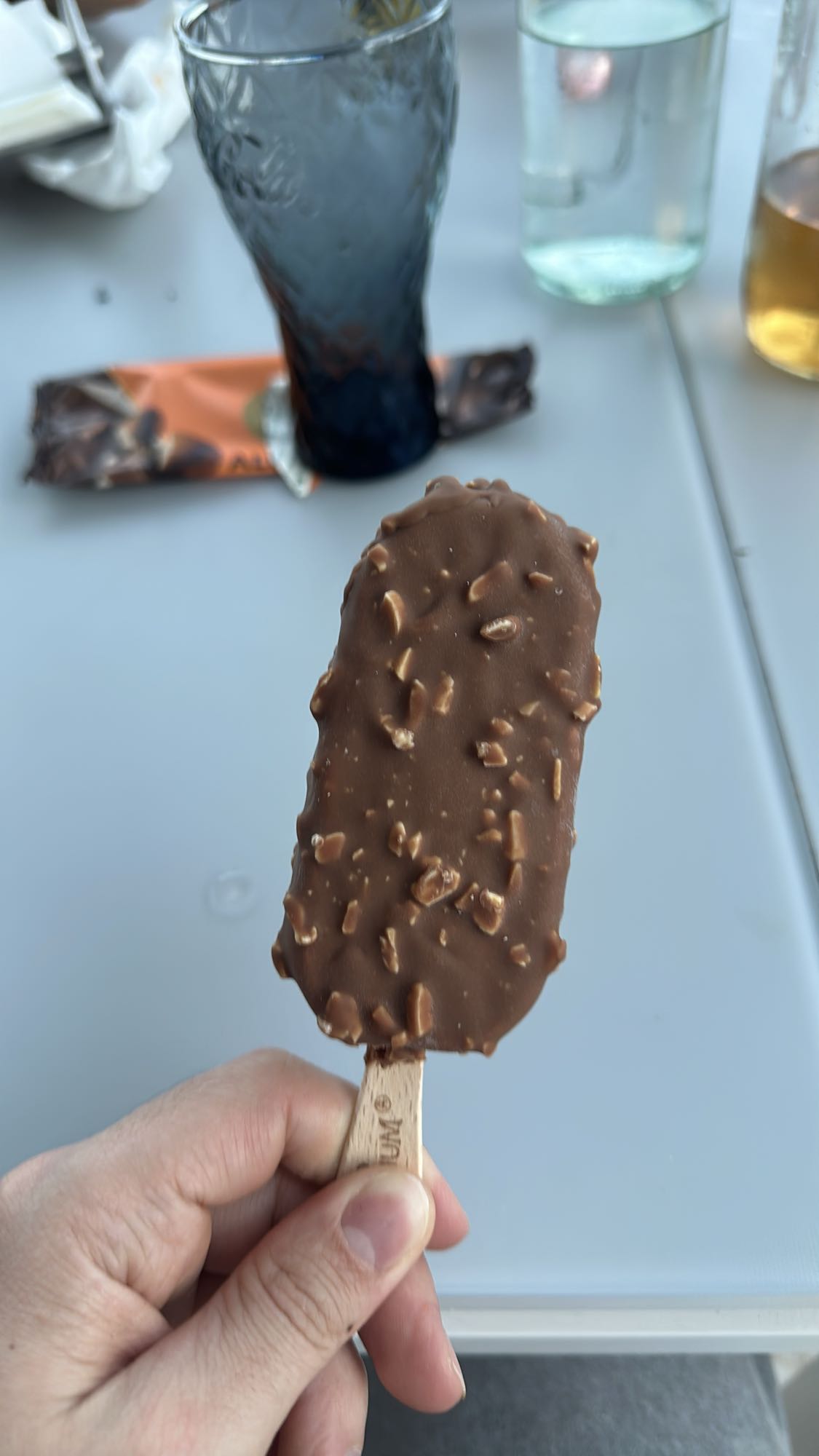 Glace chocolat noisette