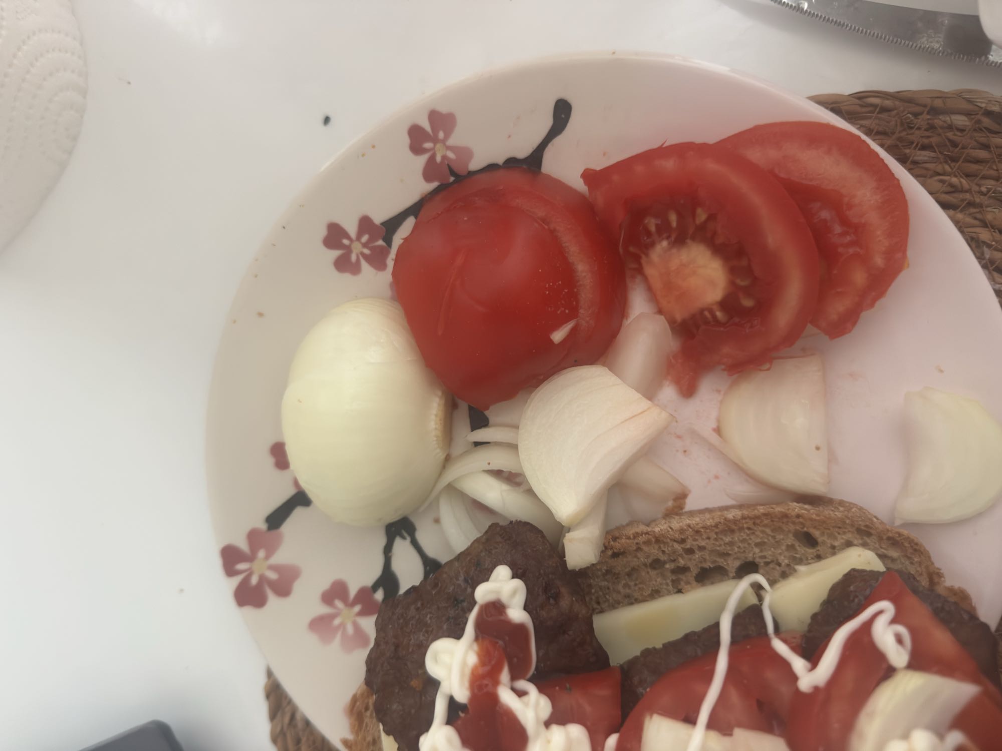 Köfteli Açık Sandviç