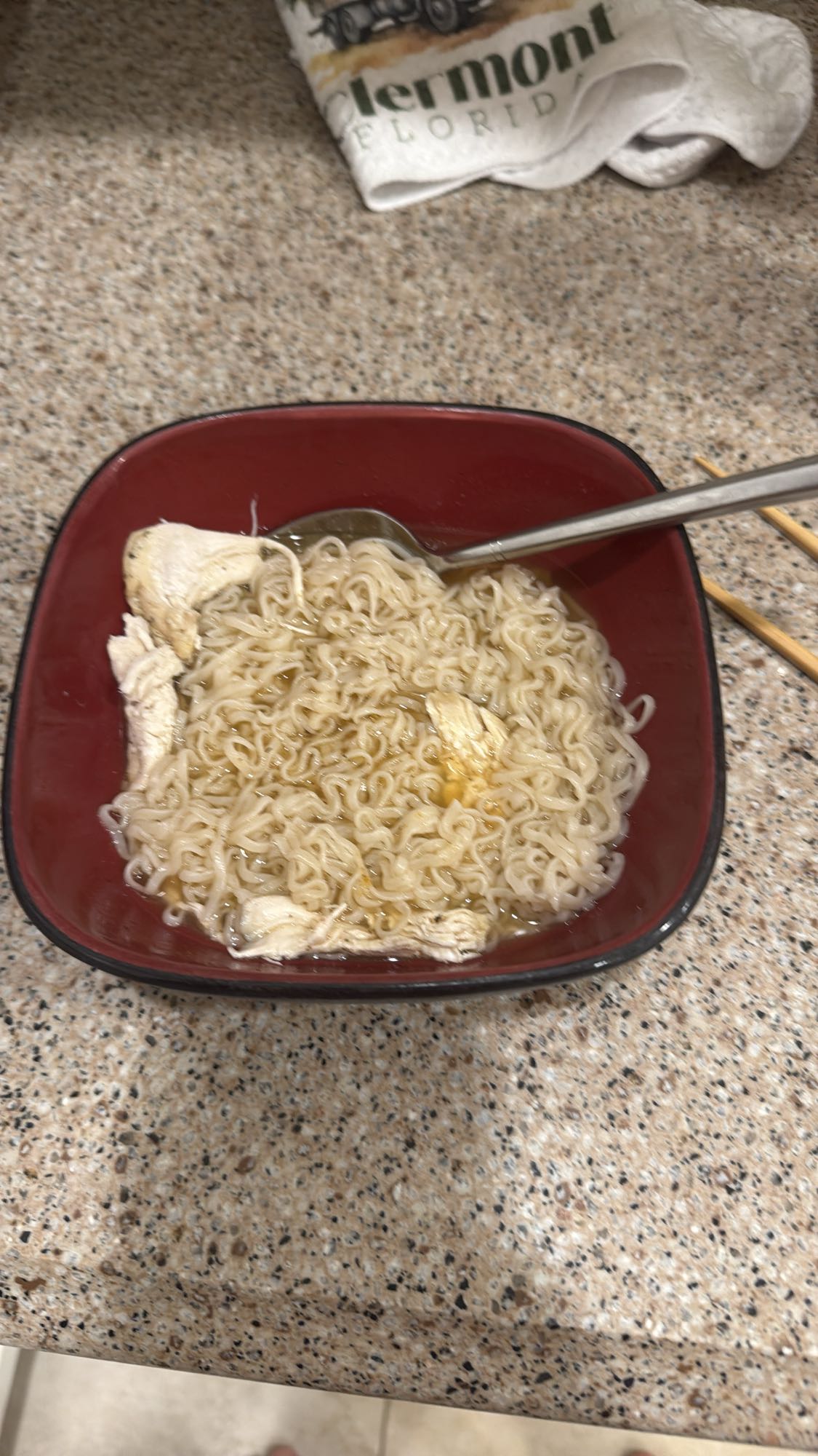 Chicken Ramen Bowl with Gluten Free Noodles