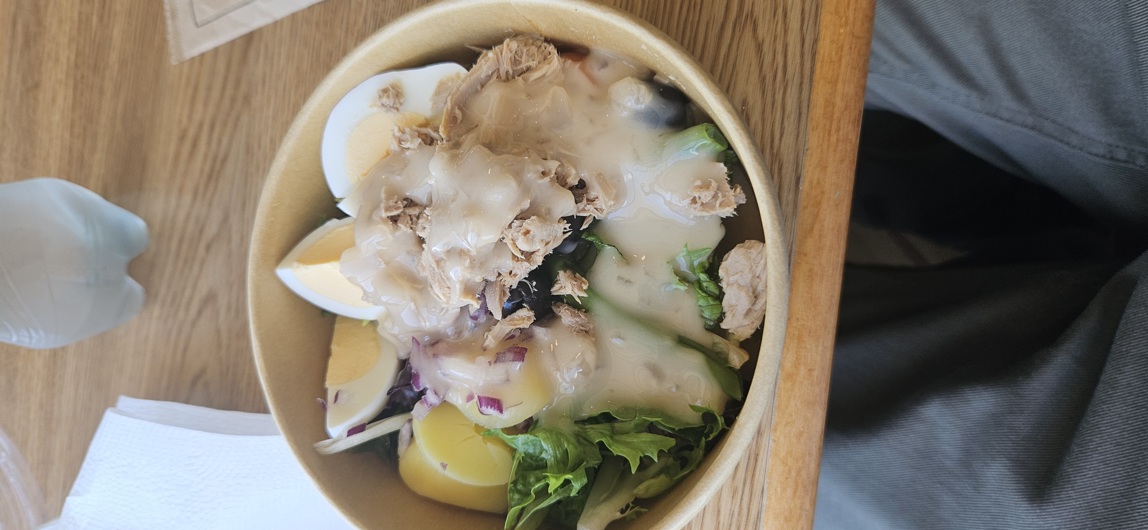 Tuna Egg Potato Salad