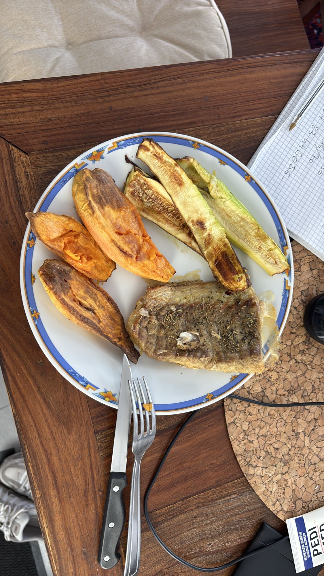 Poisson patate douce