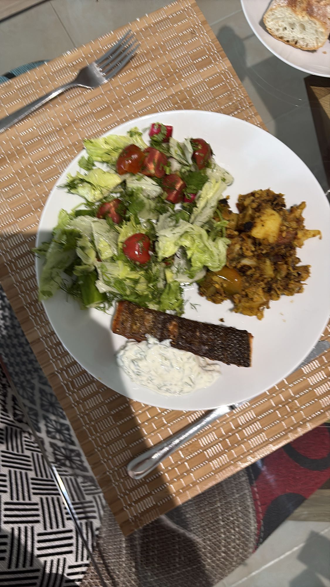 Salmon Salad Plate