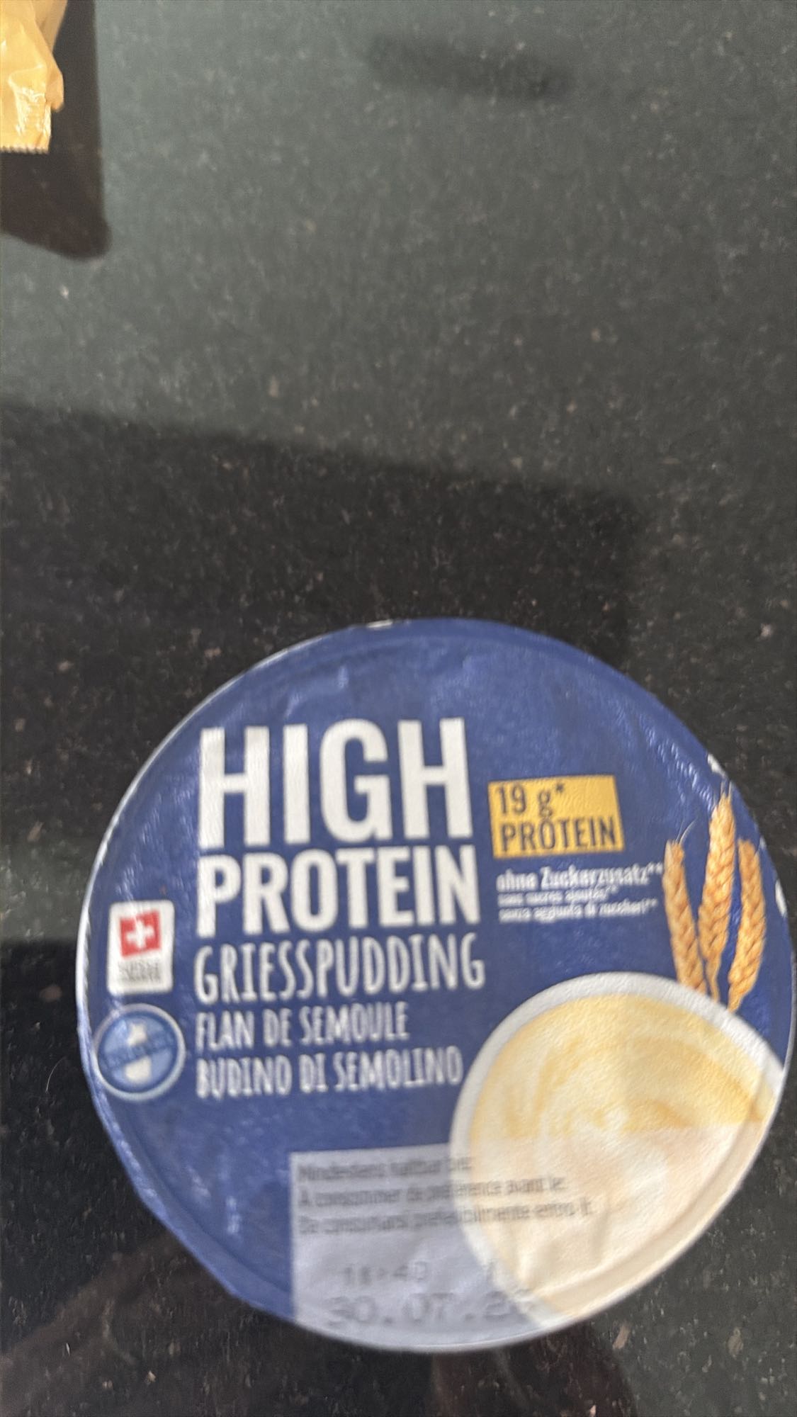 High Protein Griesspudding