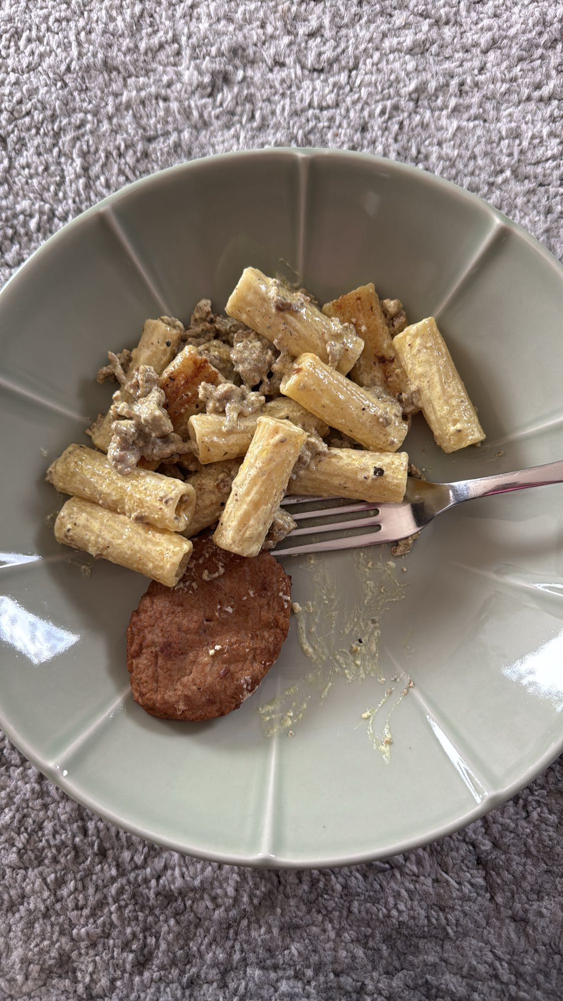 Creamy Beef Rigatoni