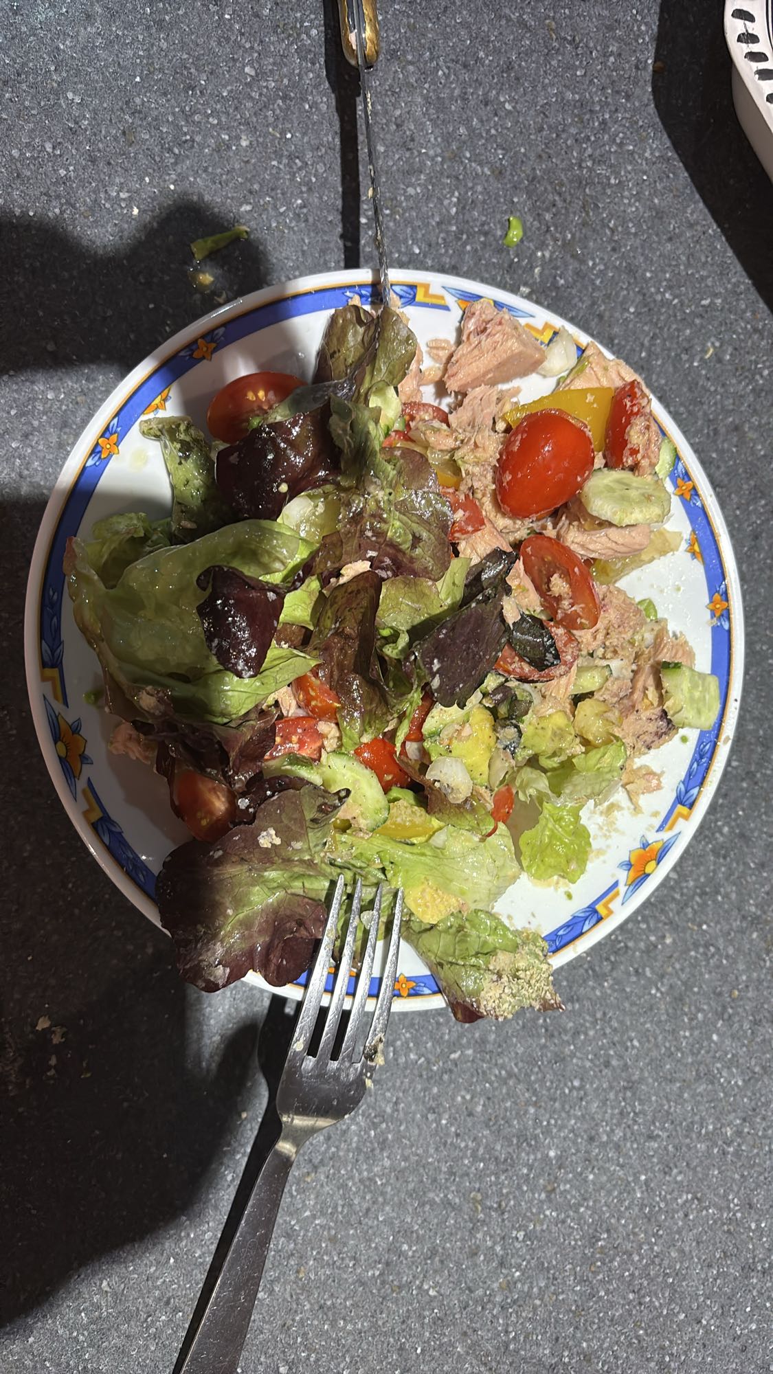 Salade au thon