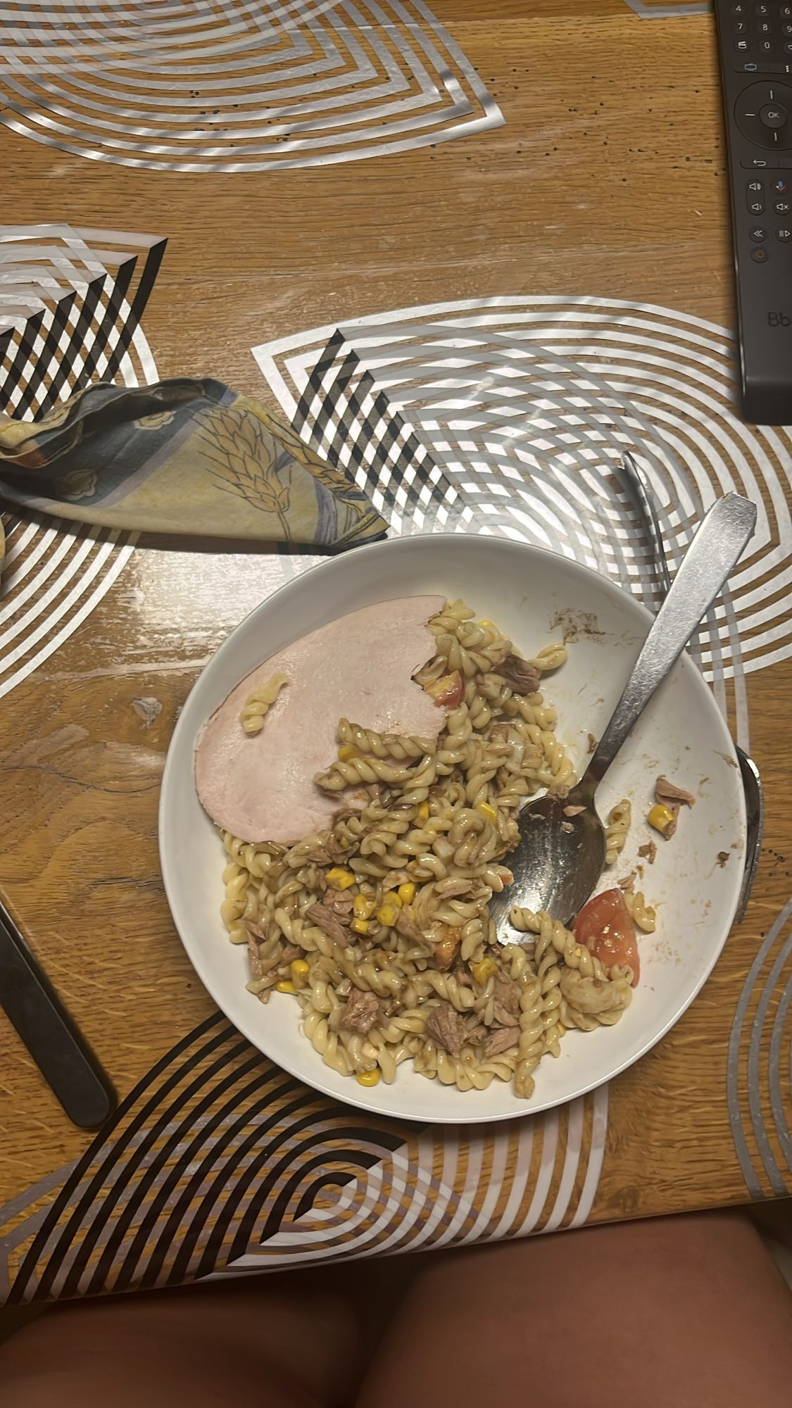 Salade de pâtes au thon