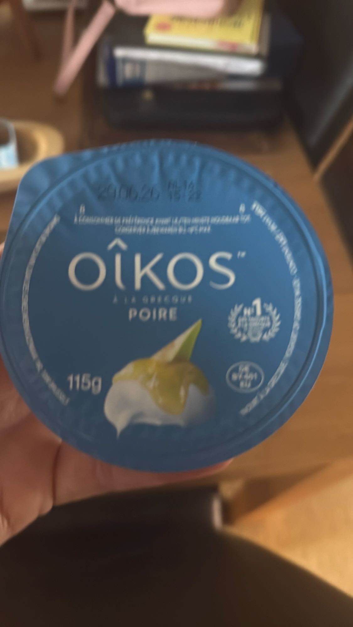 Yoghurt met peer