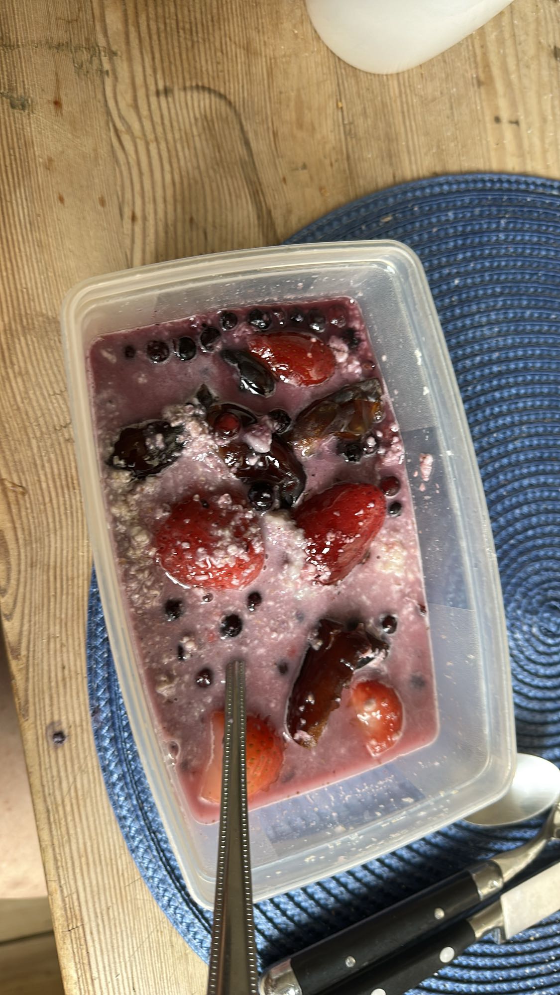 Bäryoghurt med havre