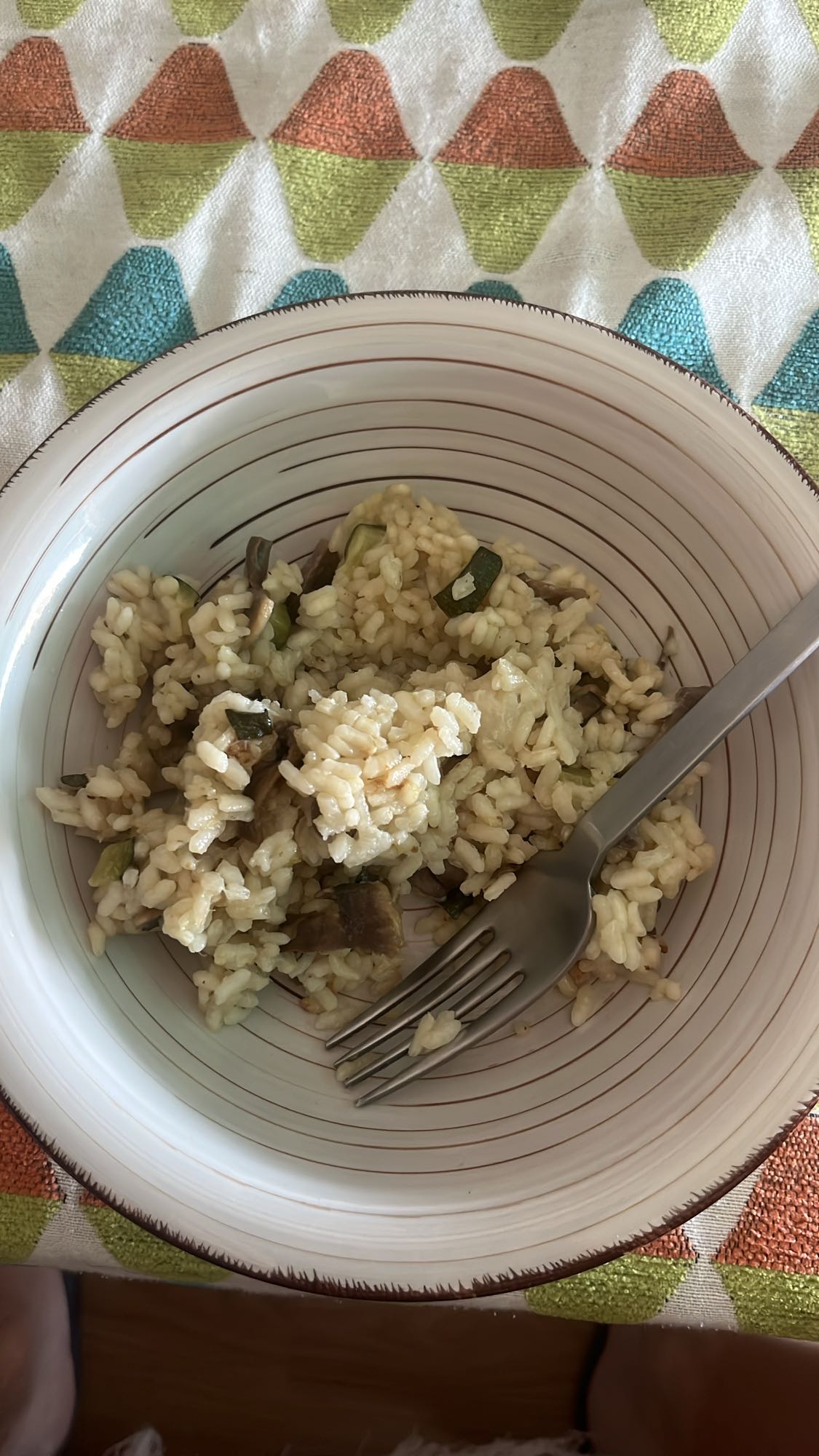 arroz con verduras