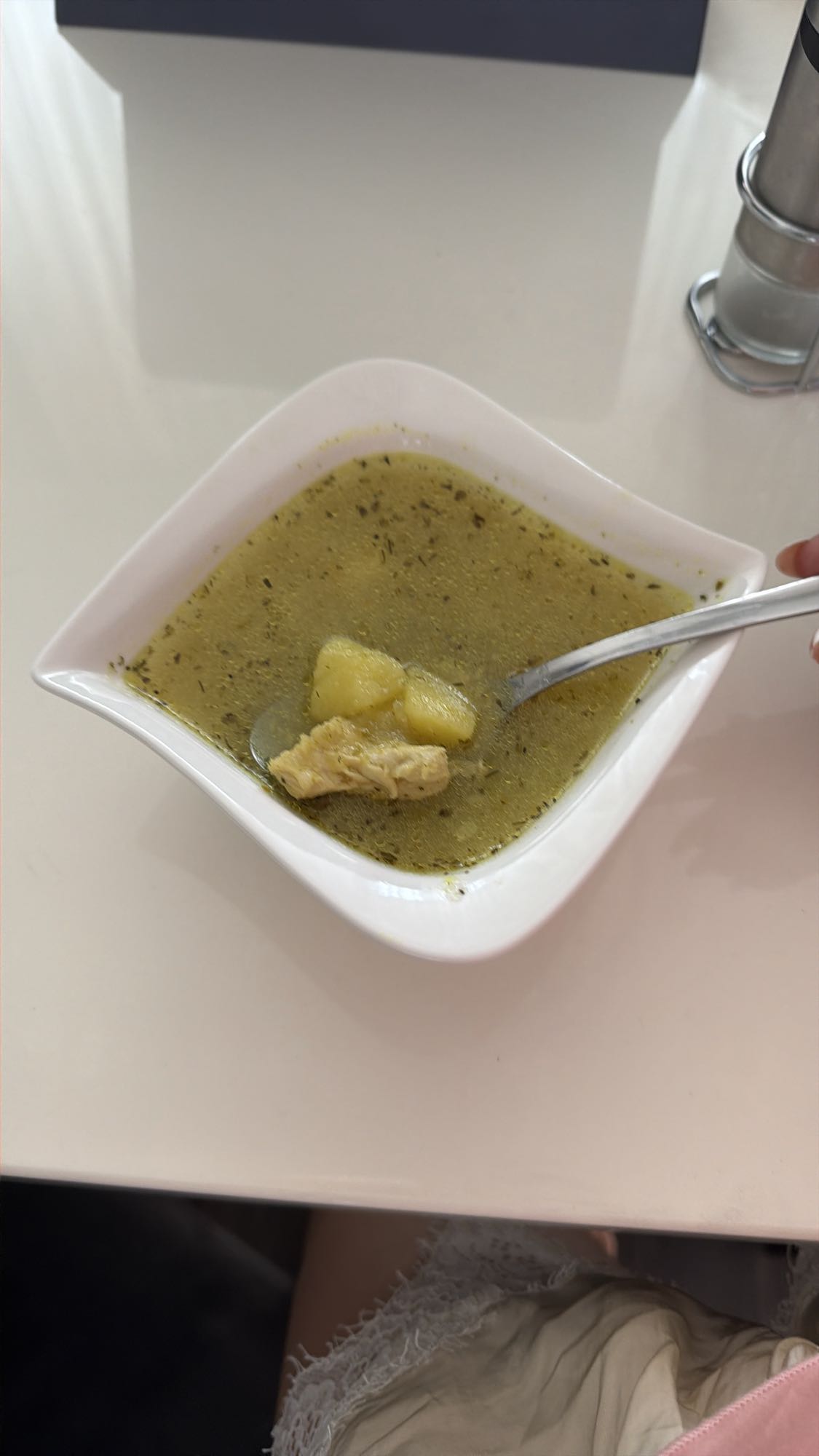 Куриный суп с картофелем