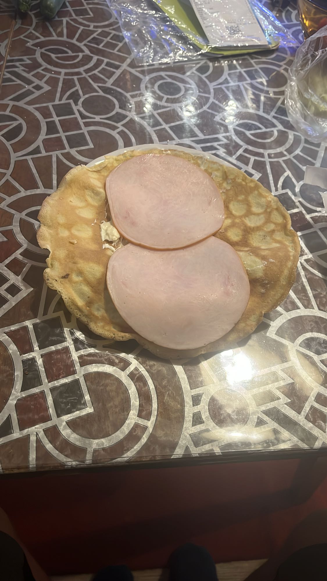 Палачинка с шунка