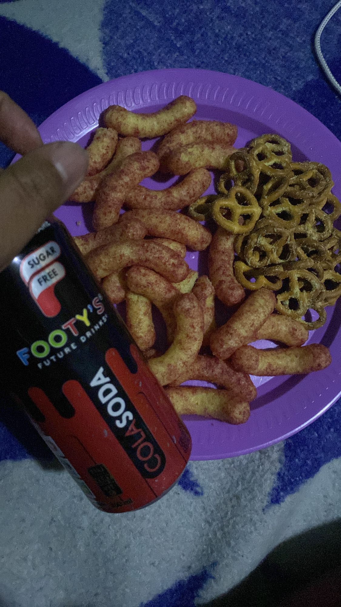Spicy Puffs and Pretzels