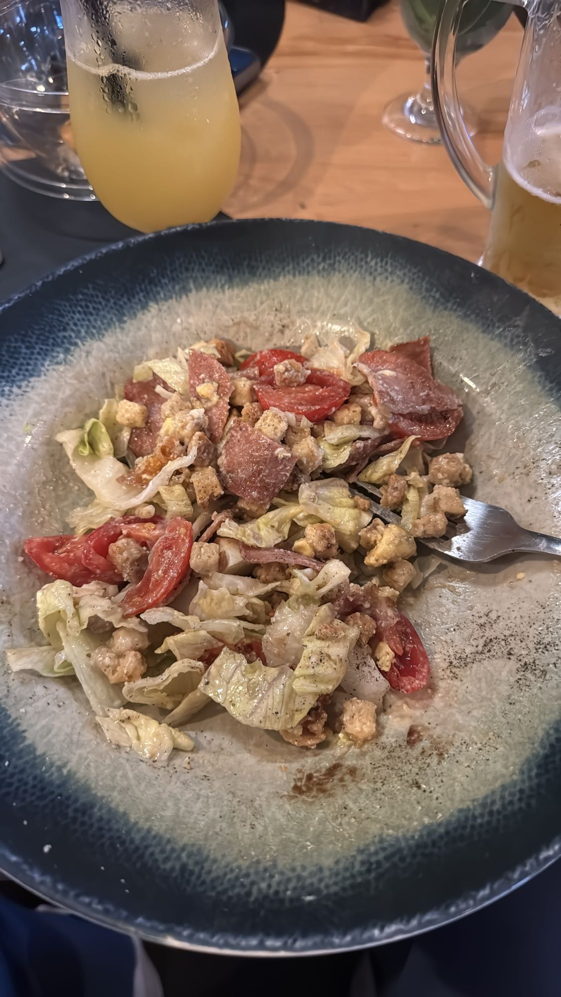 Bacon Caesar Salad