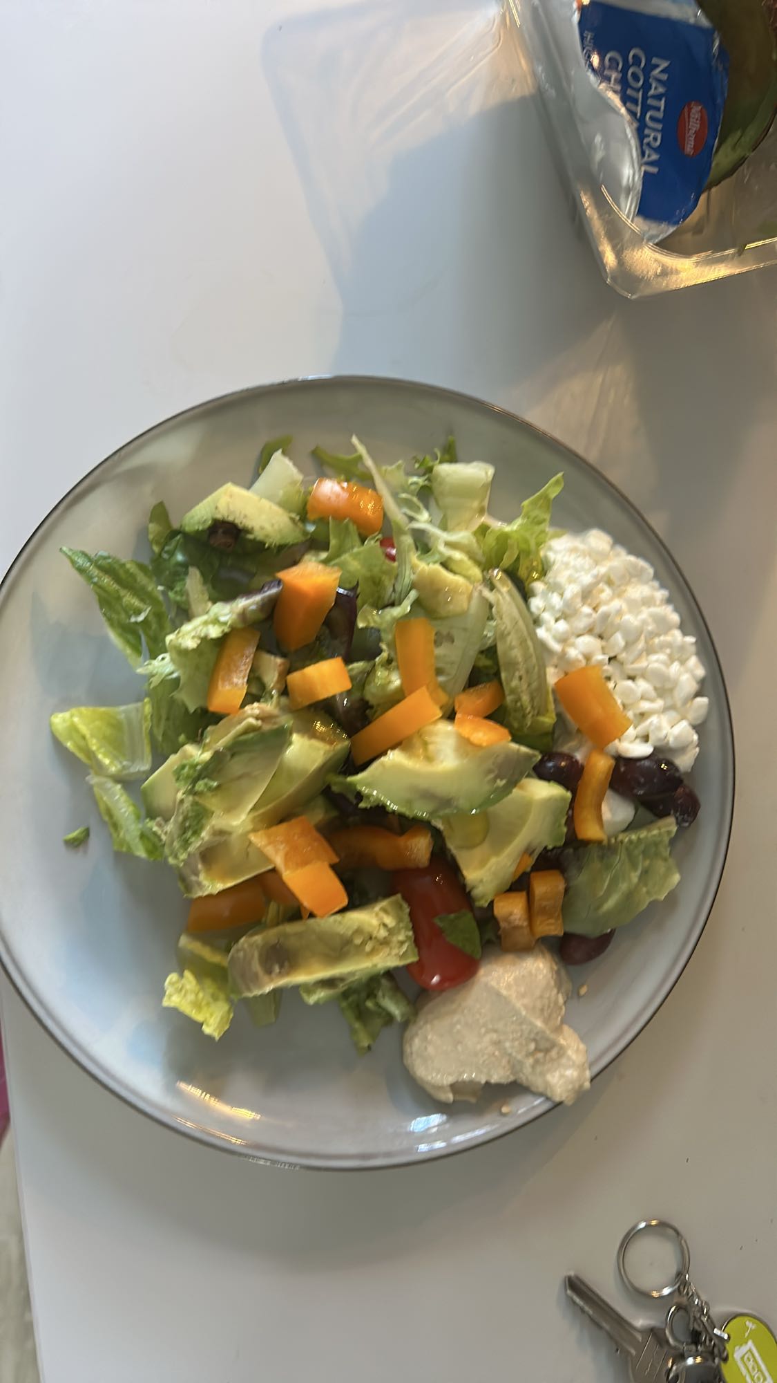 Avocado Cottage Salad