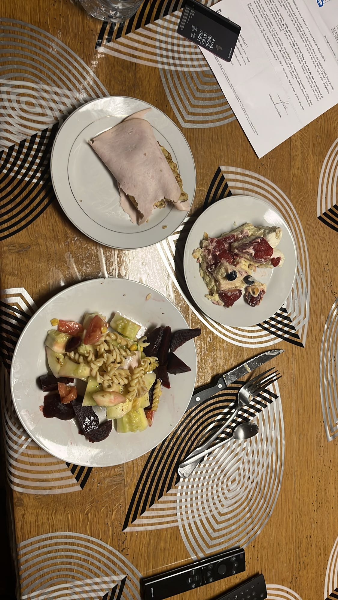 Assiette variée