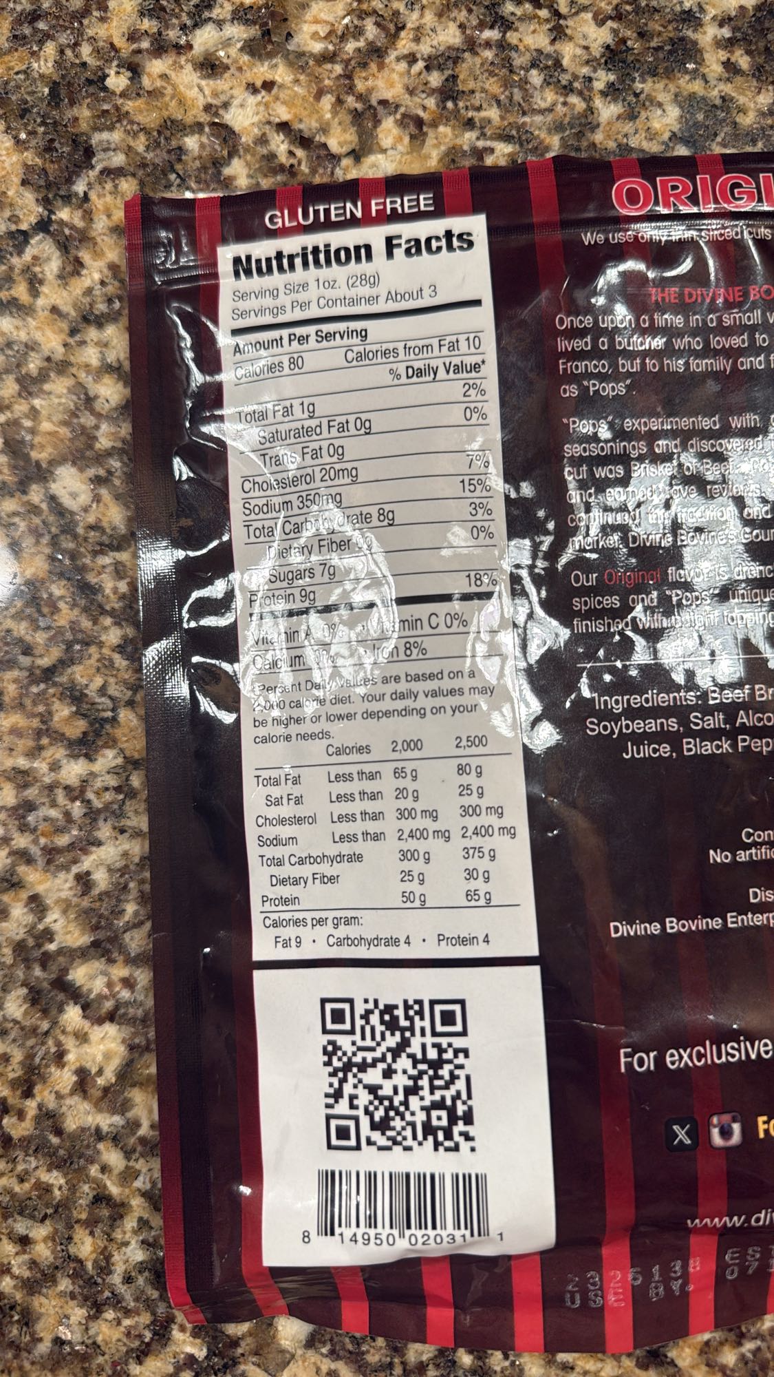 Beef Brisket Jerky