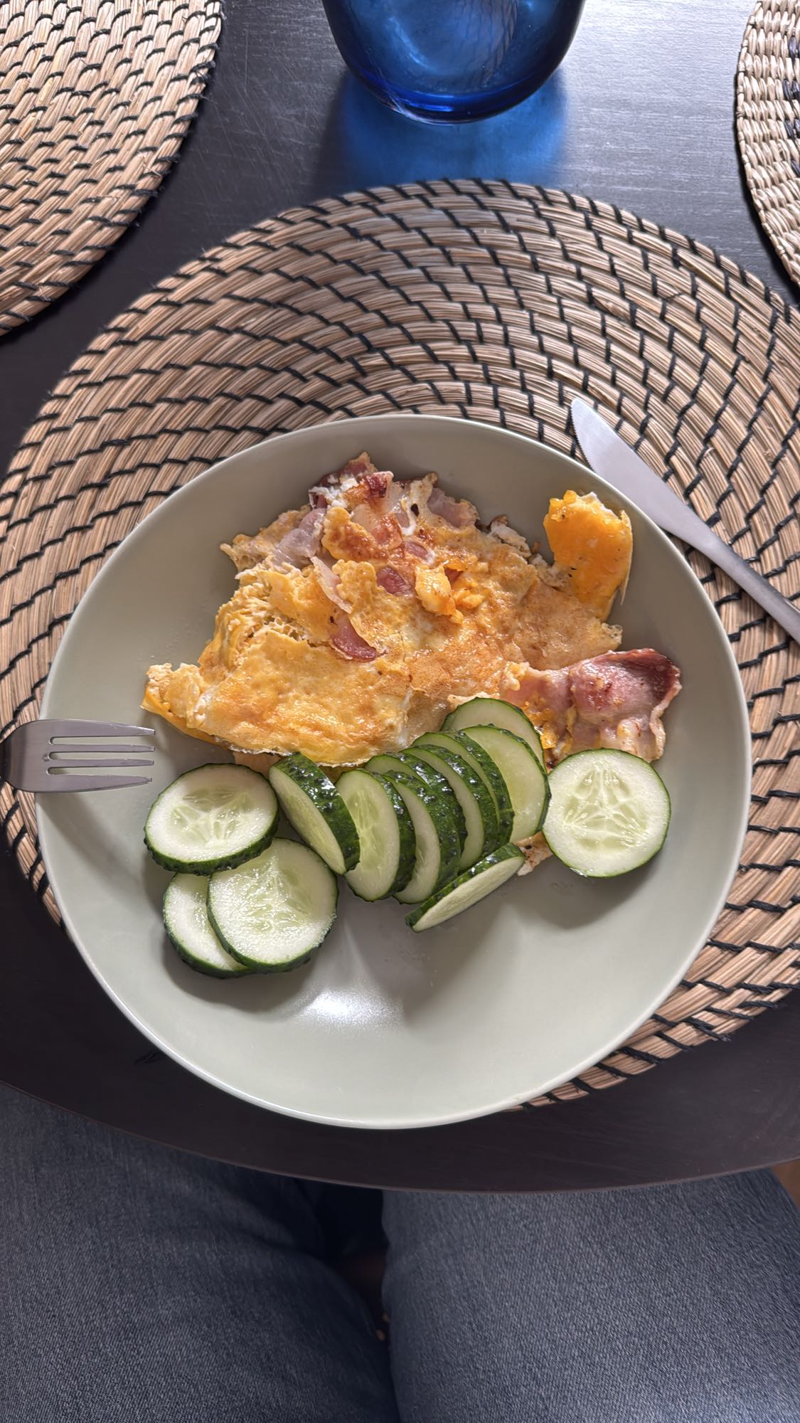 Bacon Omelette Plate