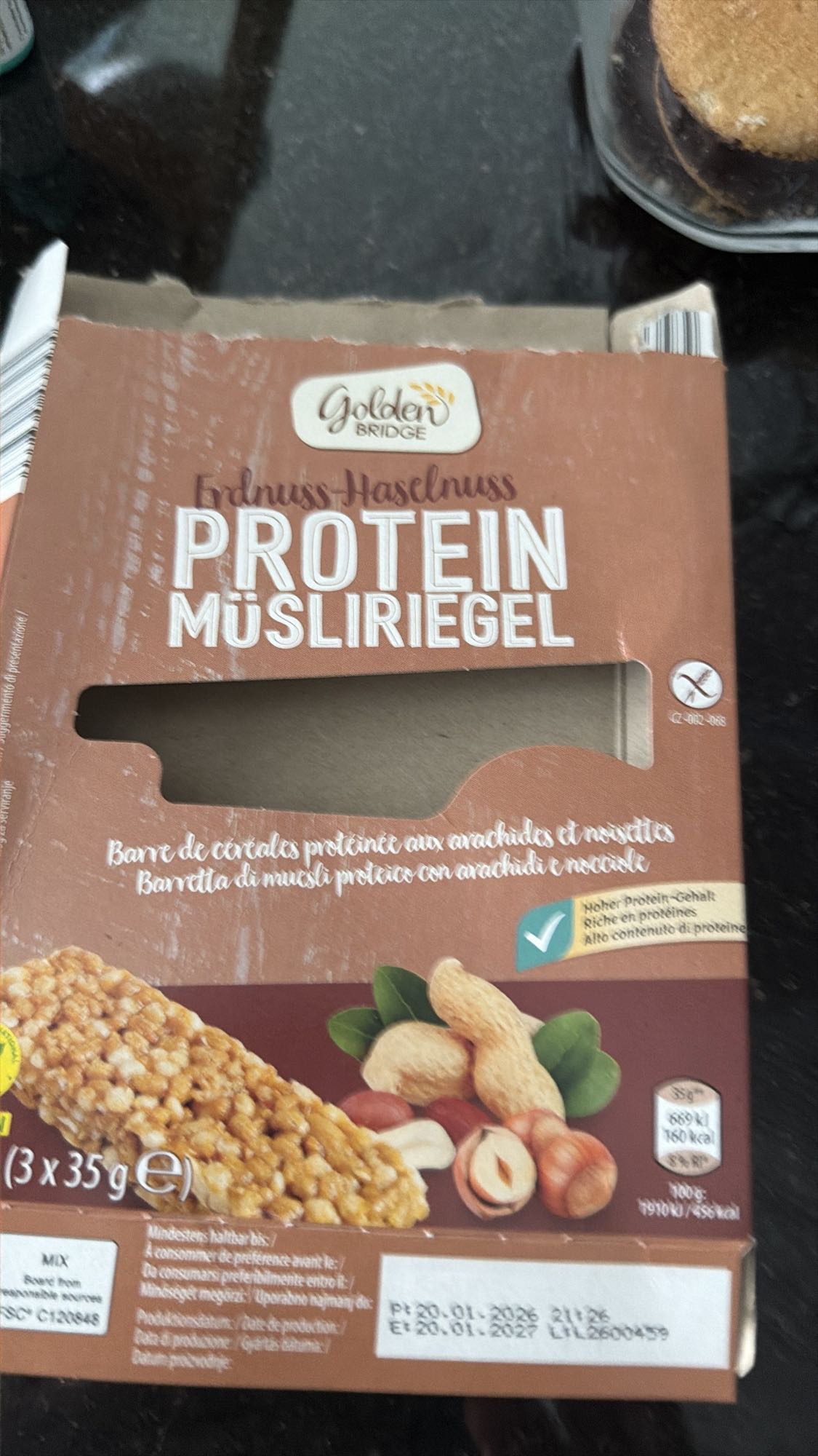 Protein-Müsliriegel