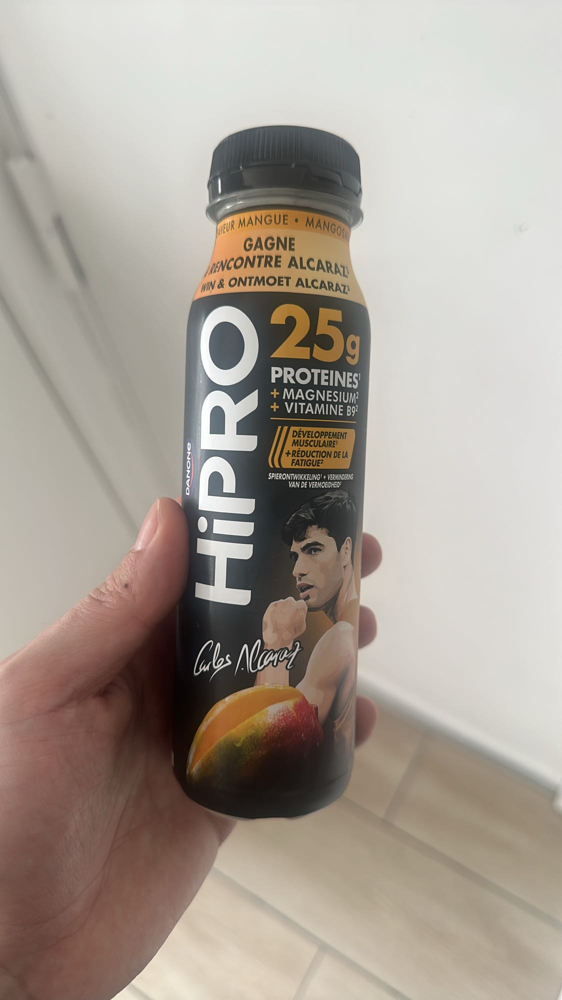 Boisson protéinée mangue