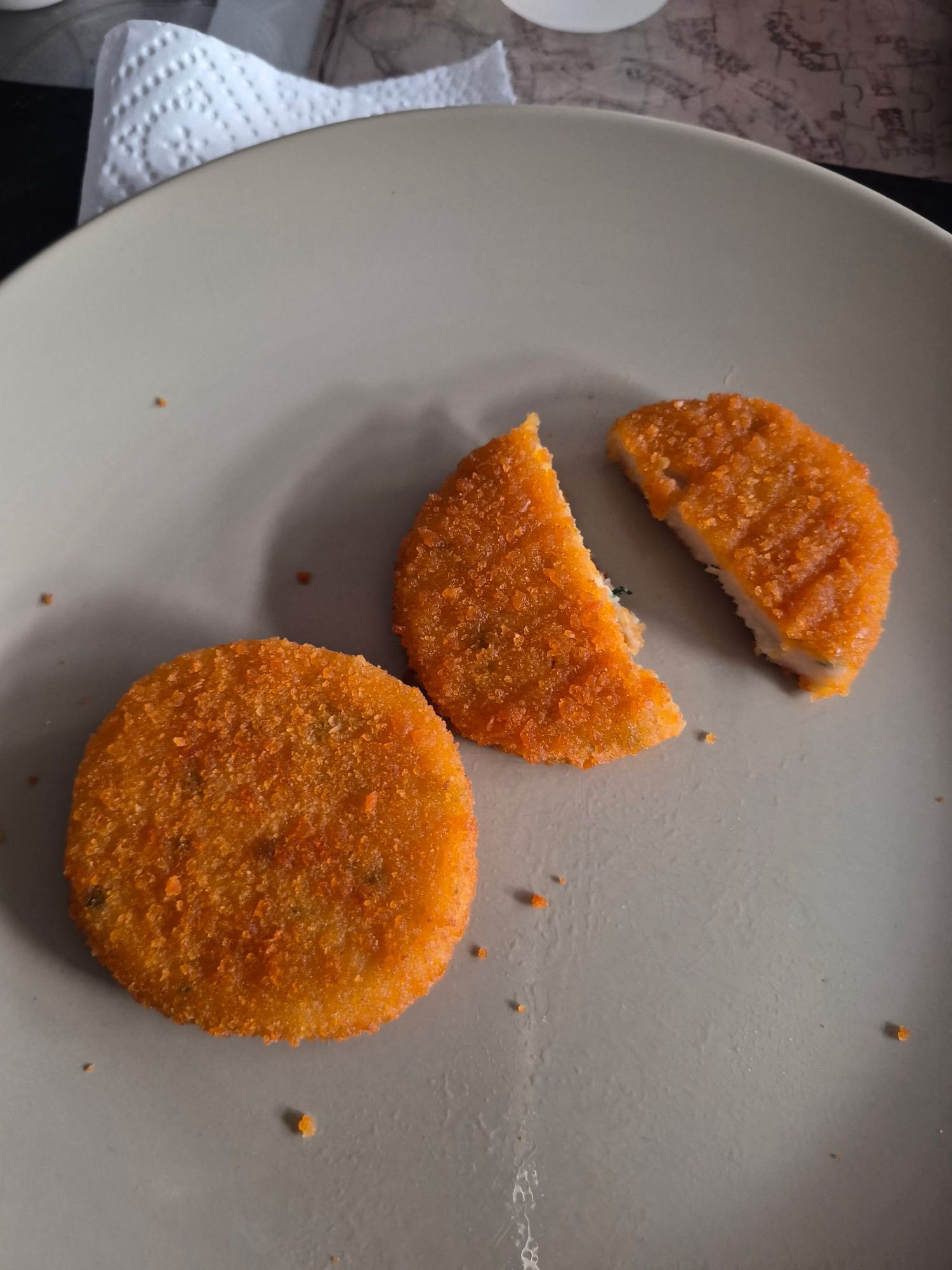 Galettes panées